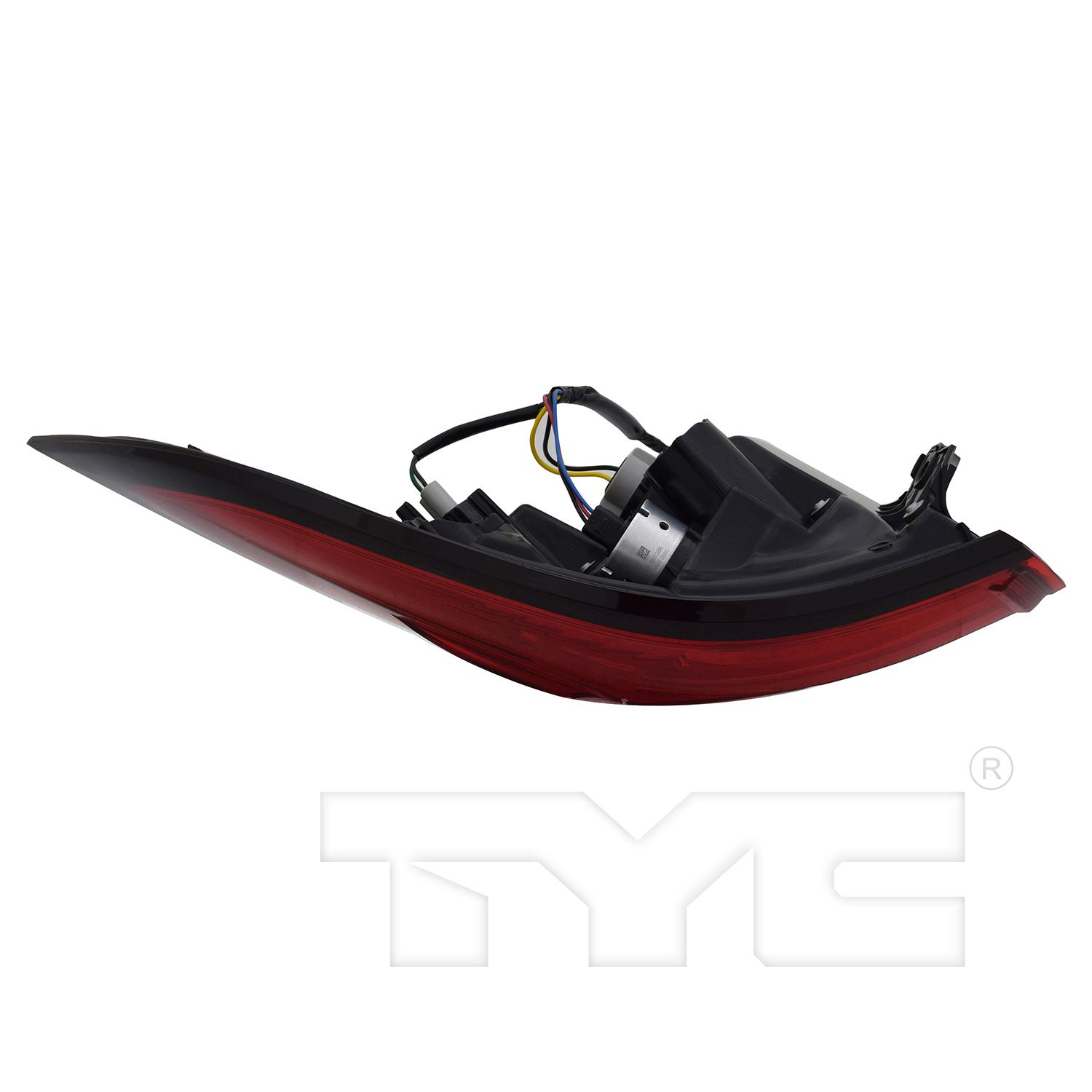 TYC 11913000 Tail Light Assembly product image 5 of 6