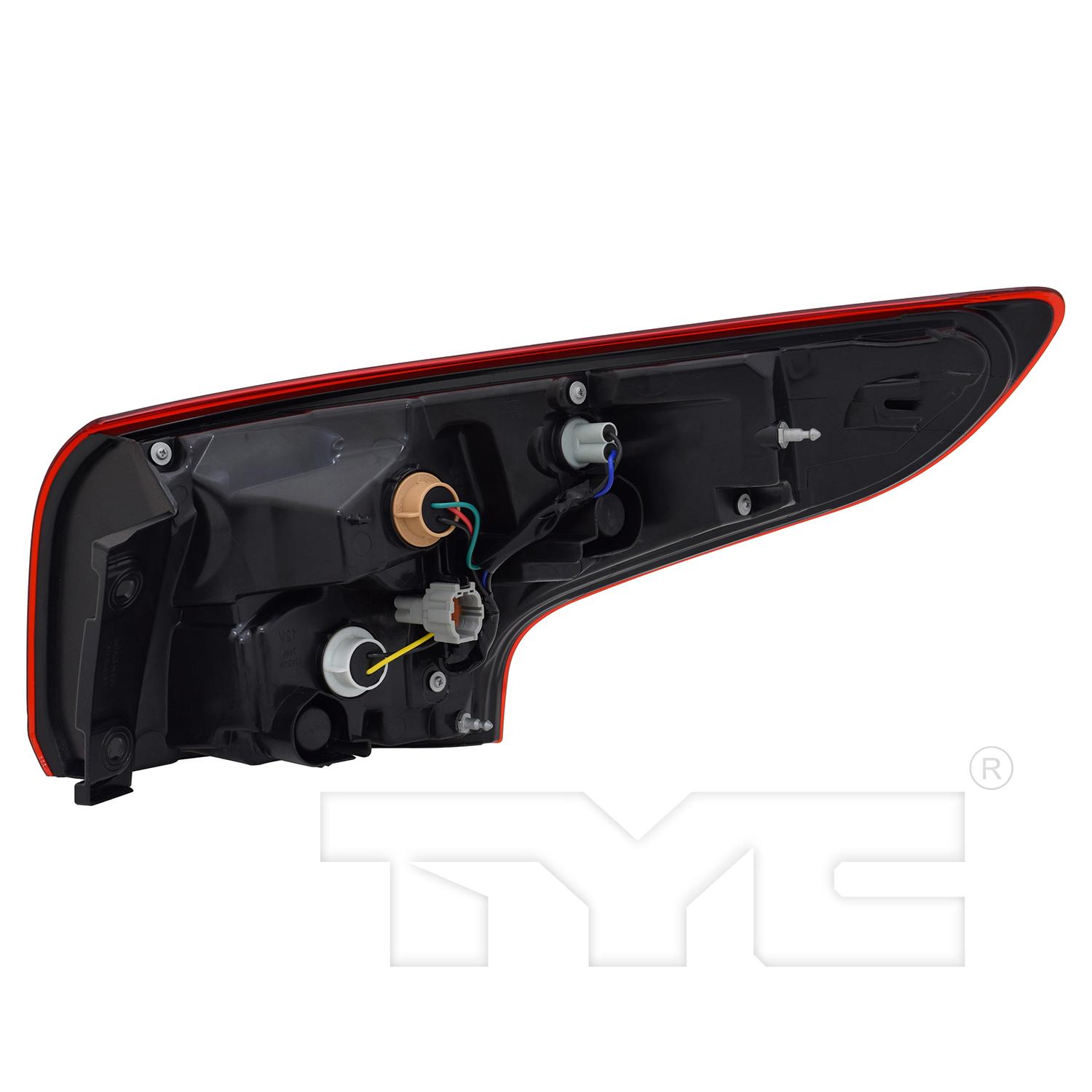 TYC 119134009 Tail Light Assembly product image 2 of 6