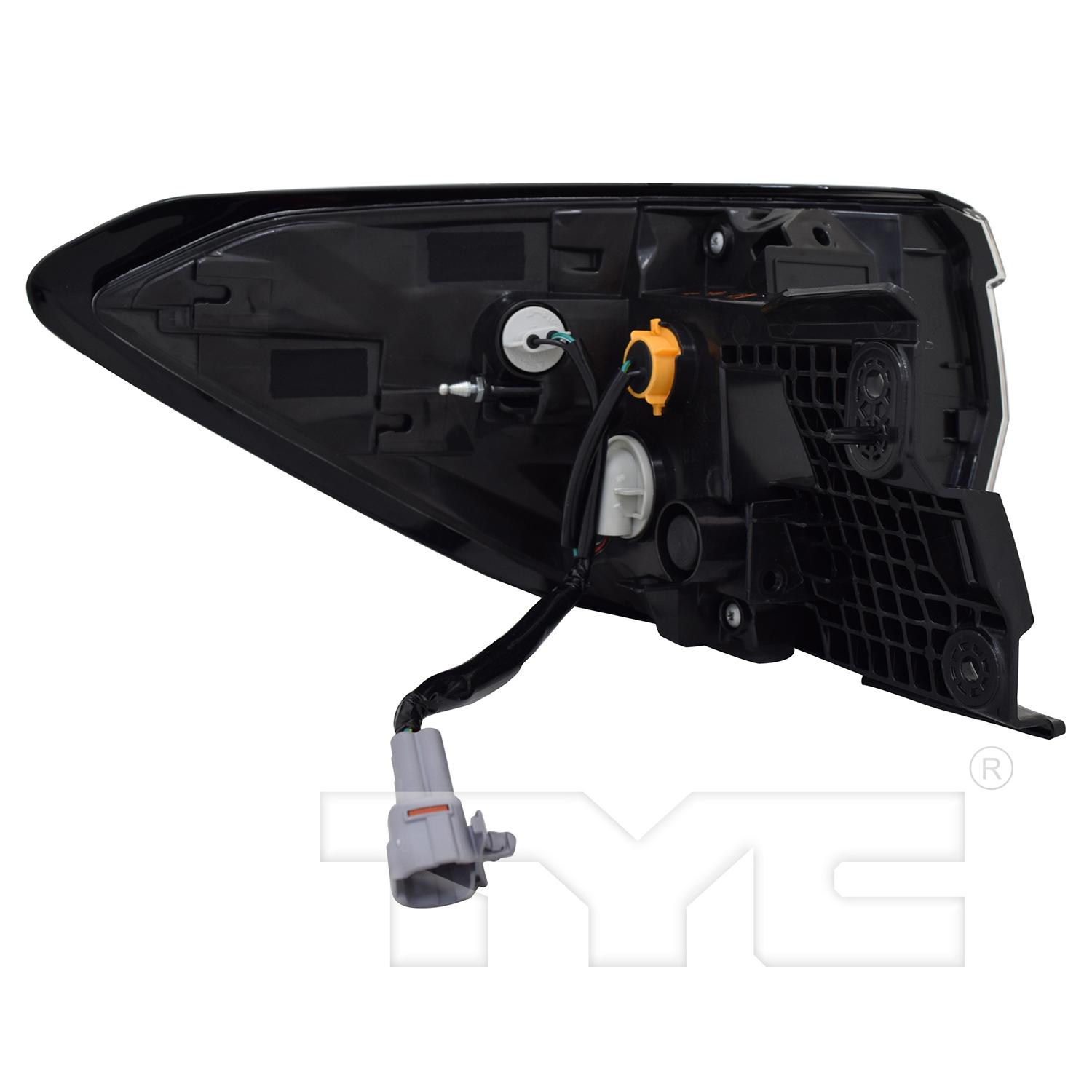 TYC 11913700 Tail Light Assembly product image 2 of 6