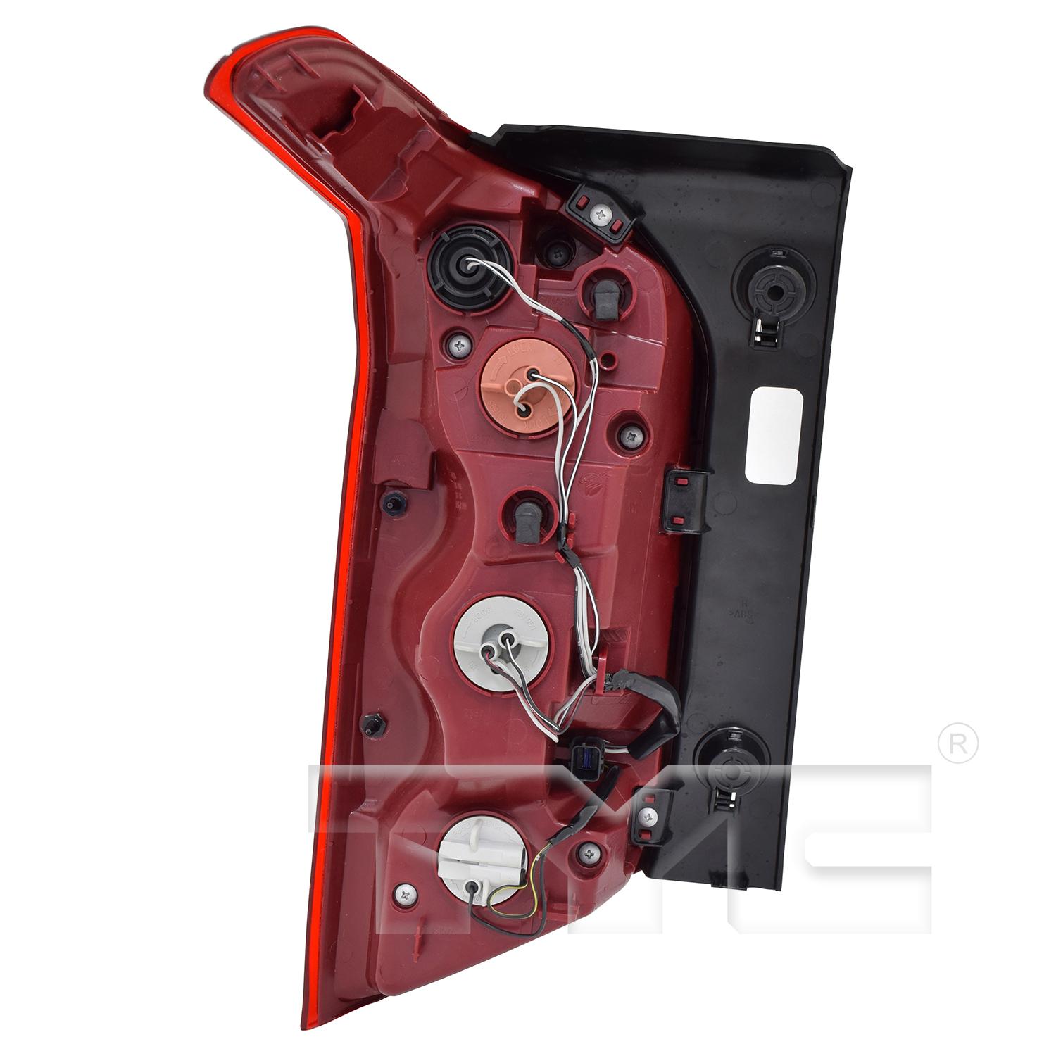 TYC 11913900 Tail Light Assembly product image 2 of 6