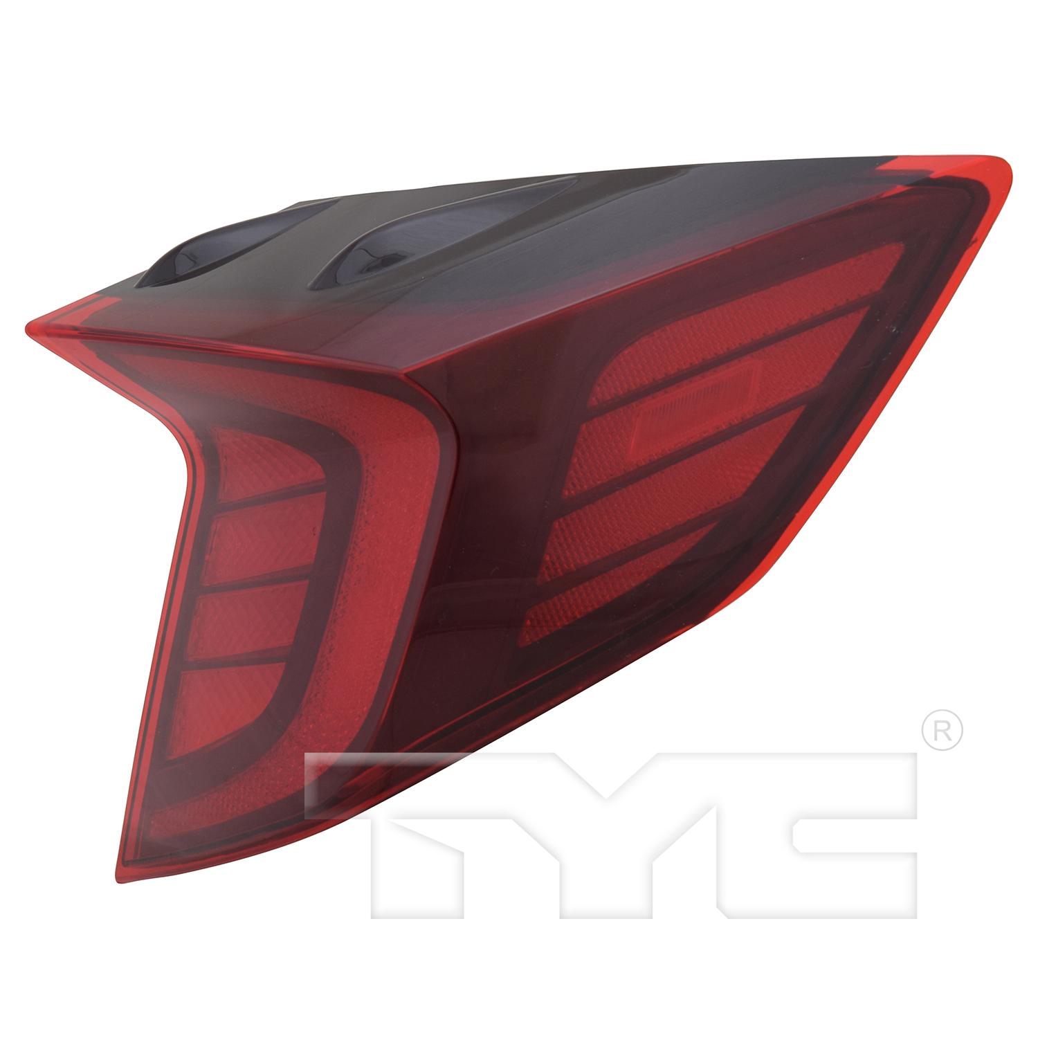 TYC 119157009 Tail Light Assembly product image 4 of 6
