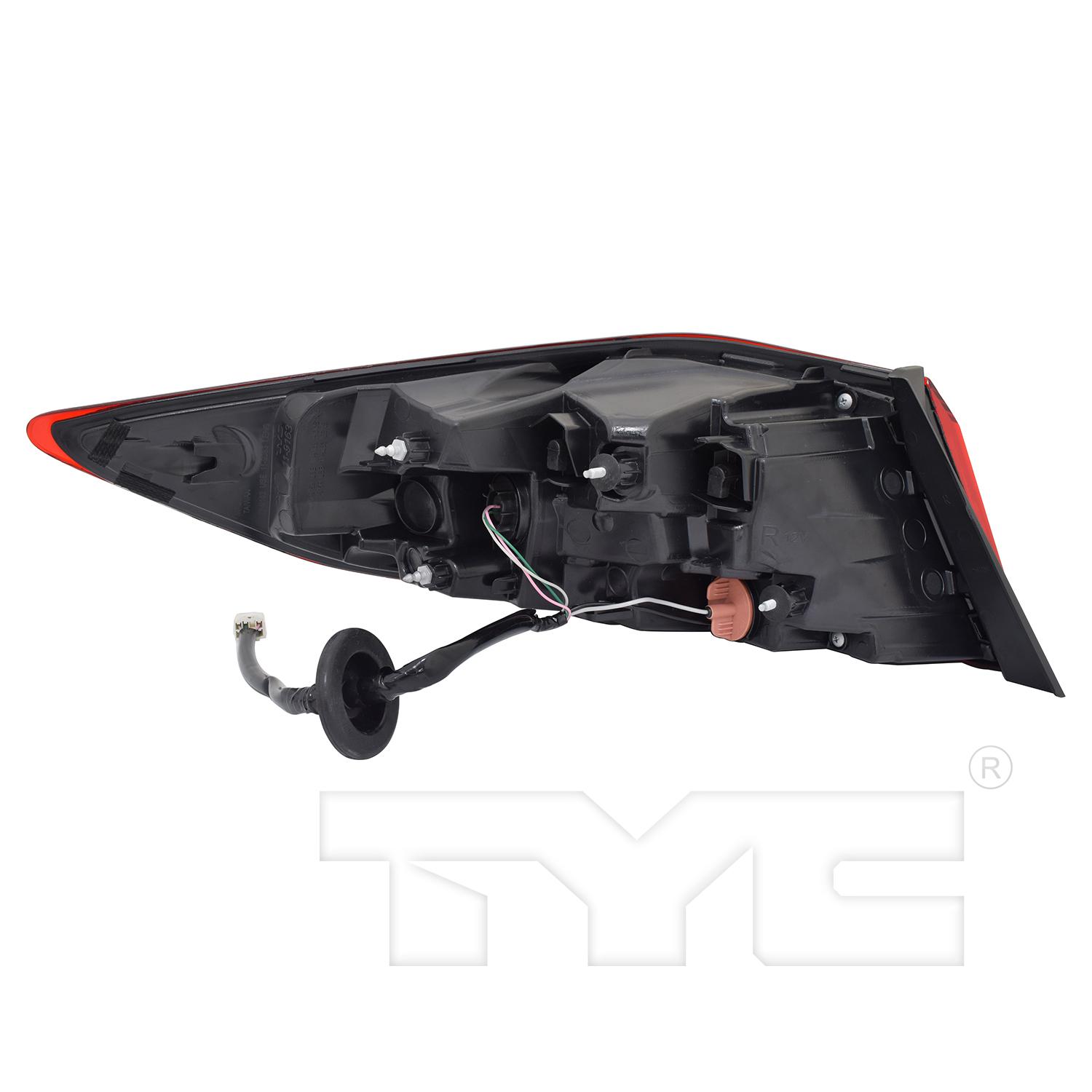 TYC 11915900 Tail Light Assembly product image 6 of 12