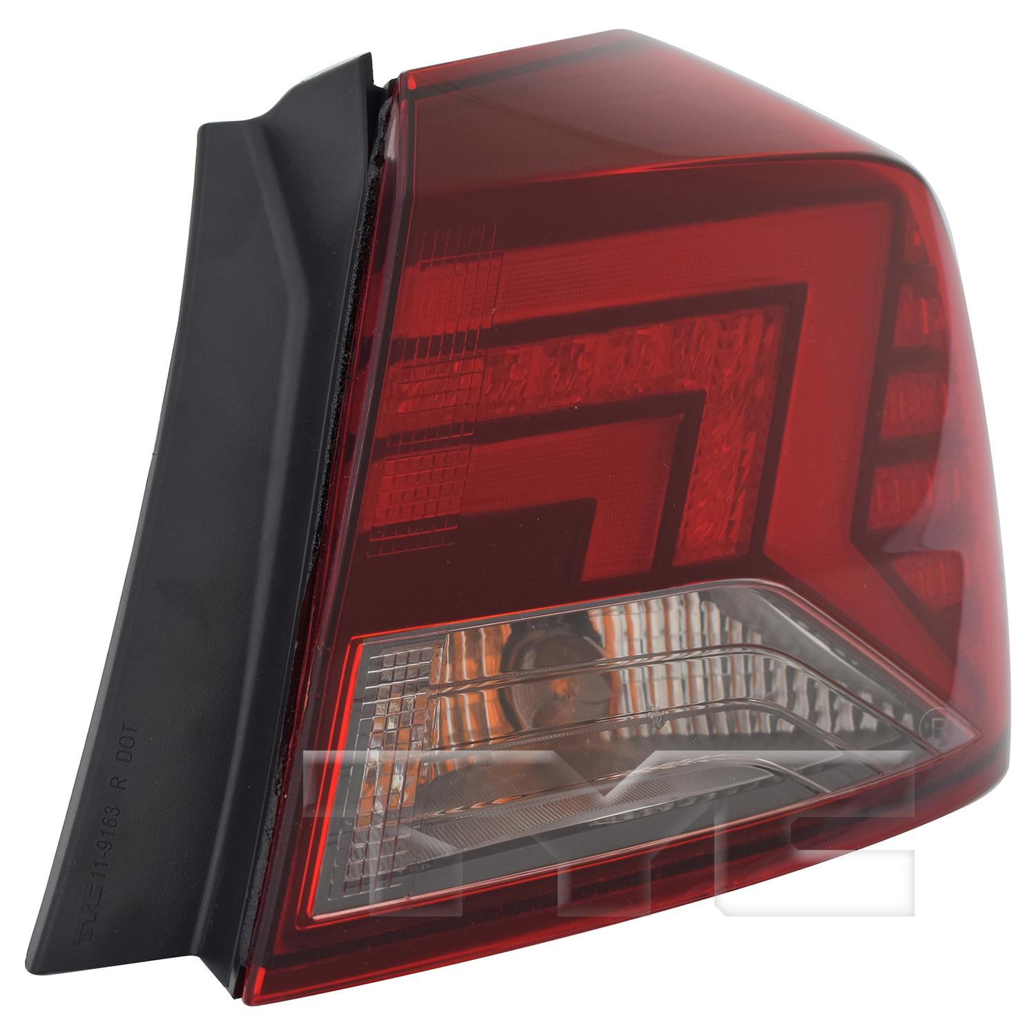 TYC 11915900 Tail Light Assembly product image 8 of 12