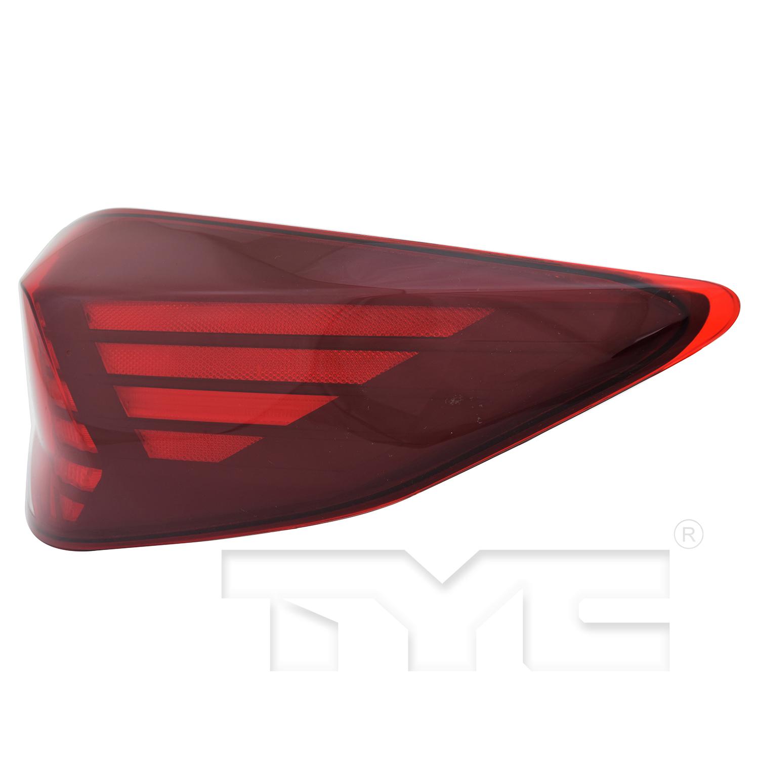 TYC 119159009 Tail Light Assembly product image 4 of 6