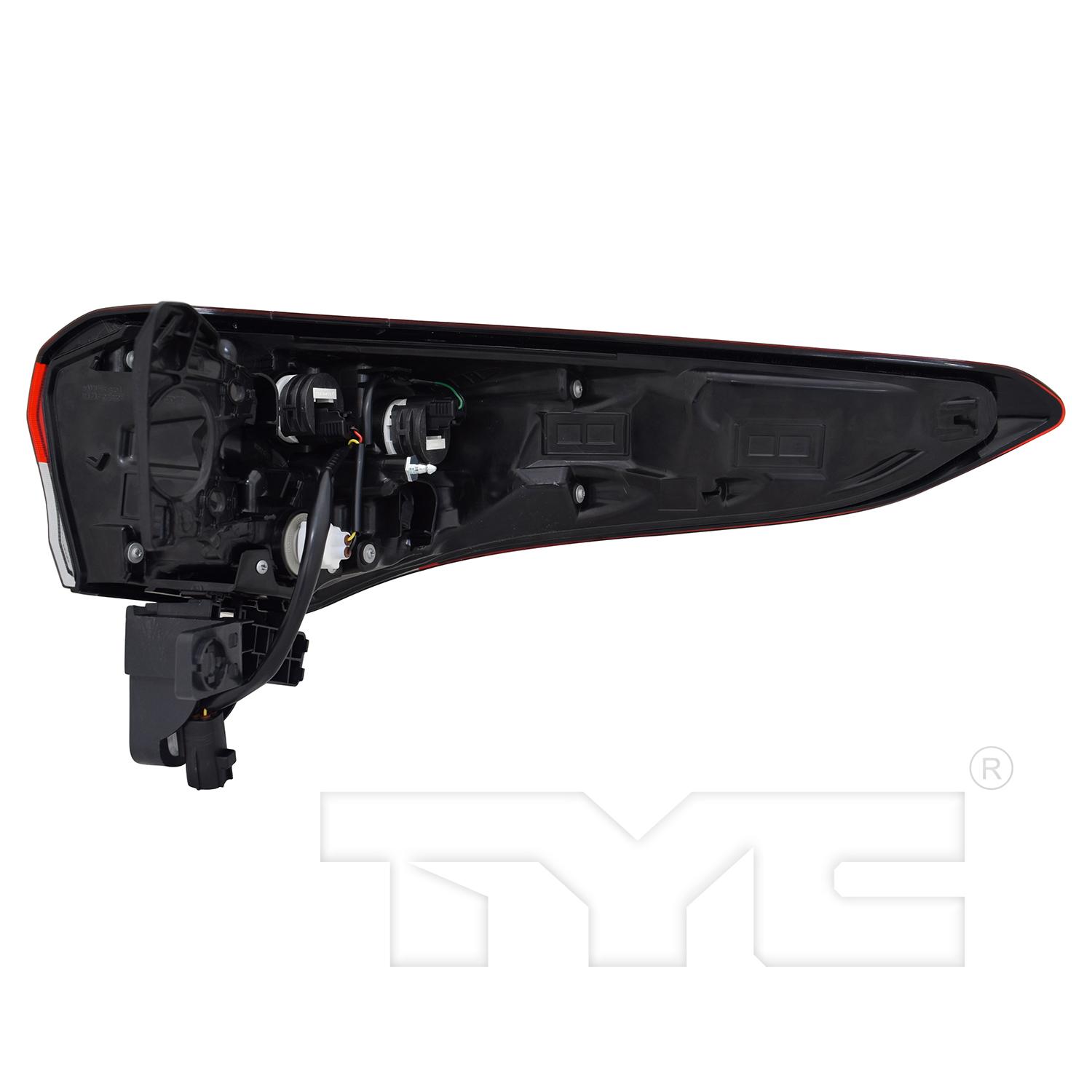 TYC 119162009 Tail Light Assembly product image 2 of 6