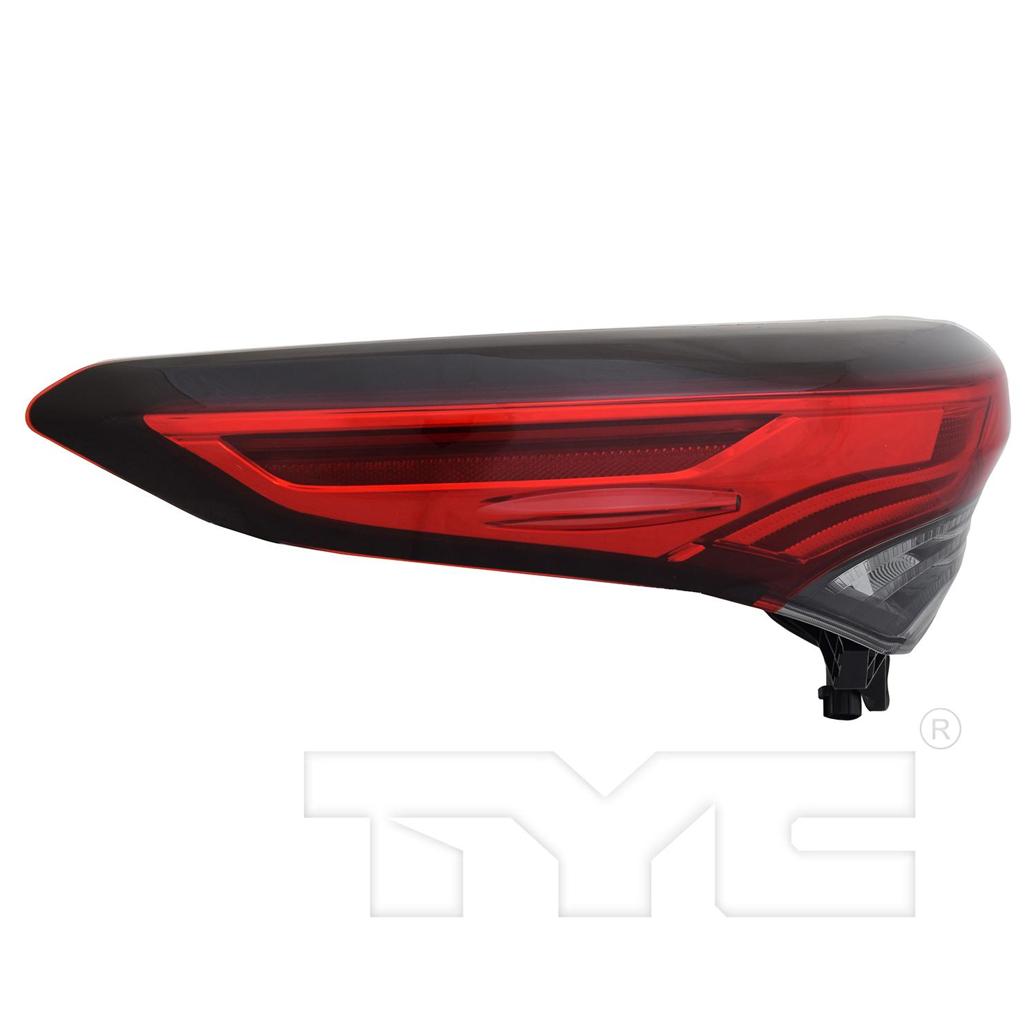 TYC 119162009 Tail Light Assembly product image 4 of 6