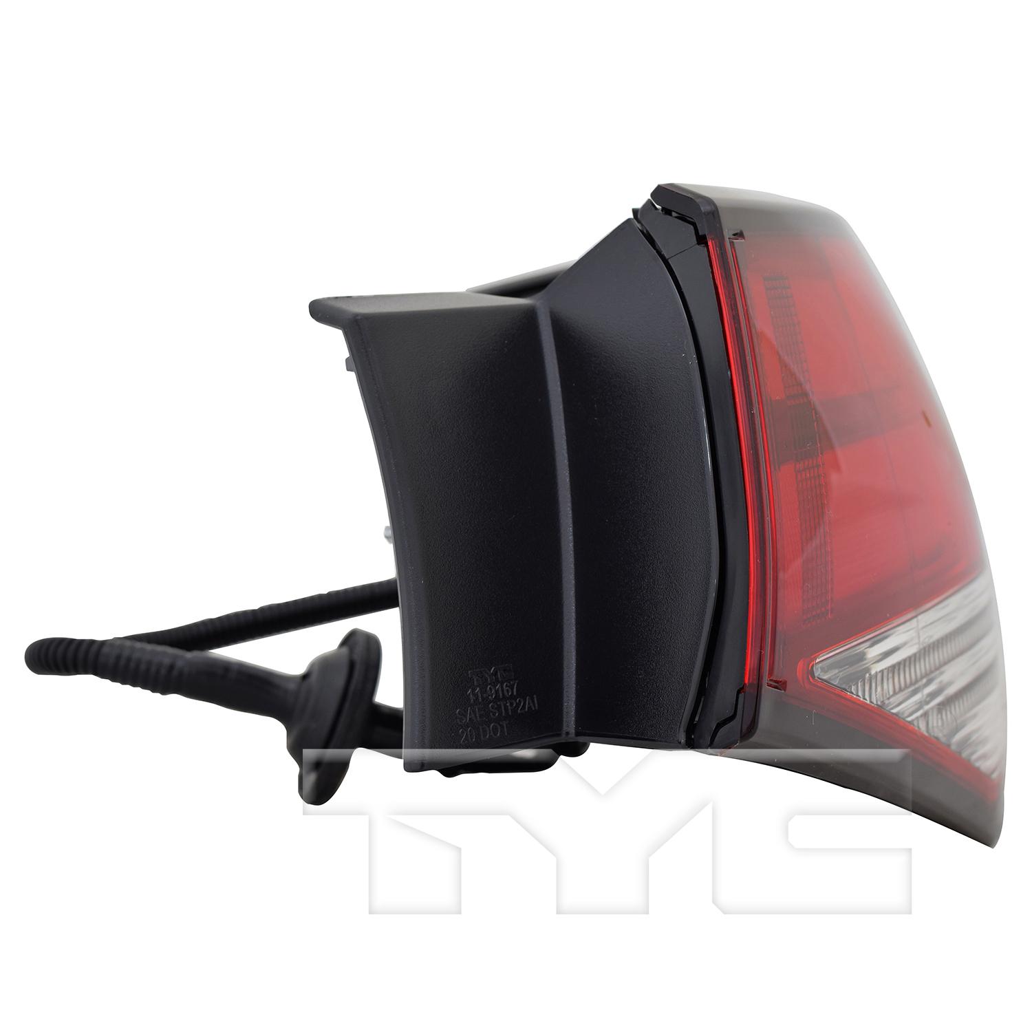 TYC 119167009 Tail Light Assembly product image 3 of 6