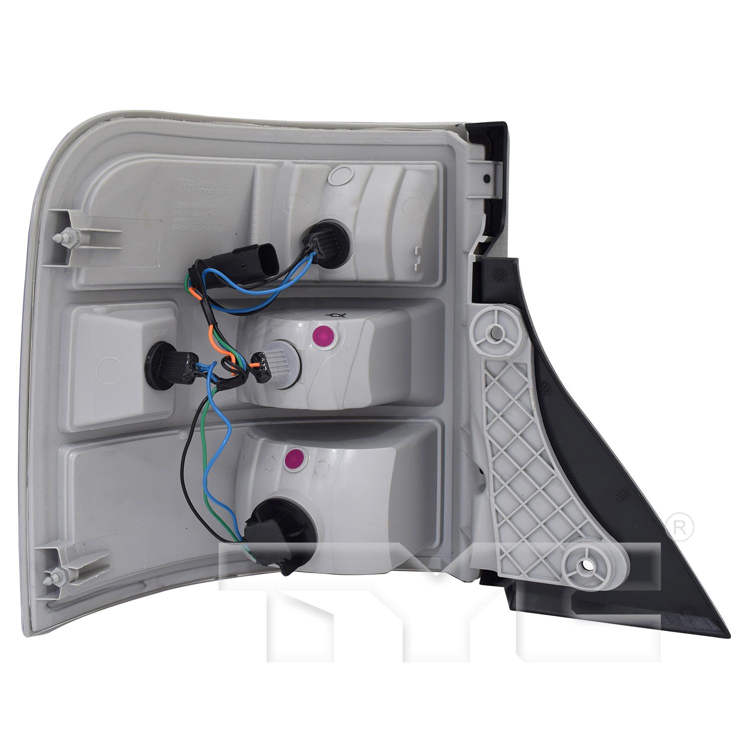 TYC 119179009 Tail Light Assembly product image 2 of 6