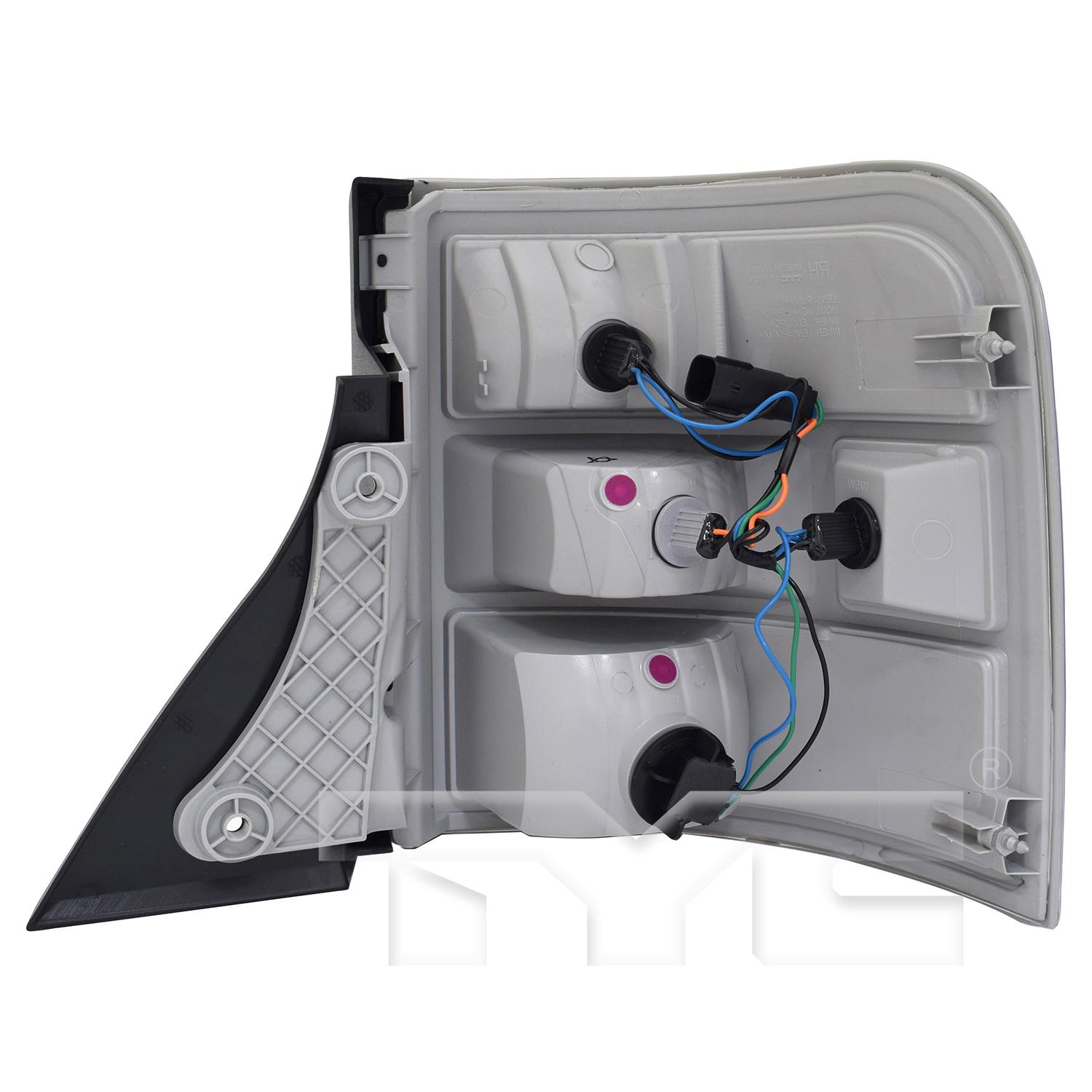 TYC 119180009 Tail Light Assembly product image 2 of 6