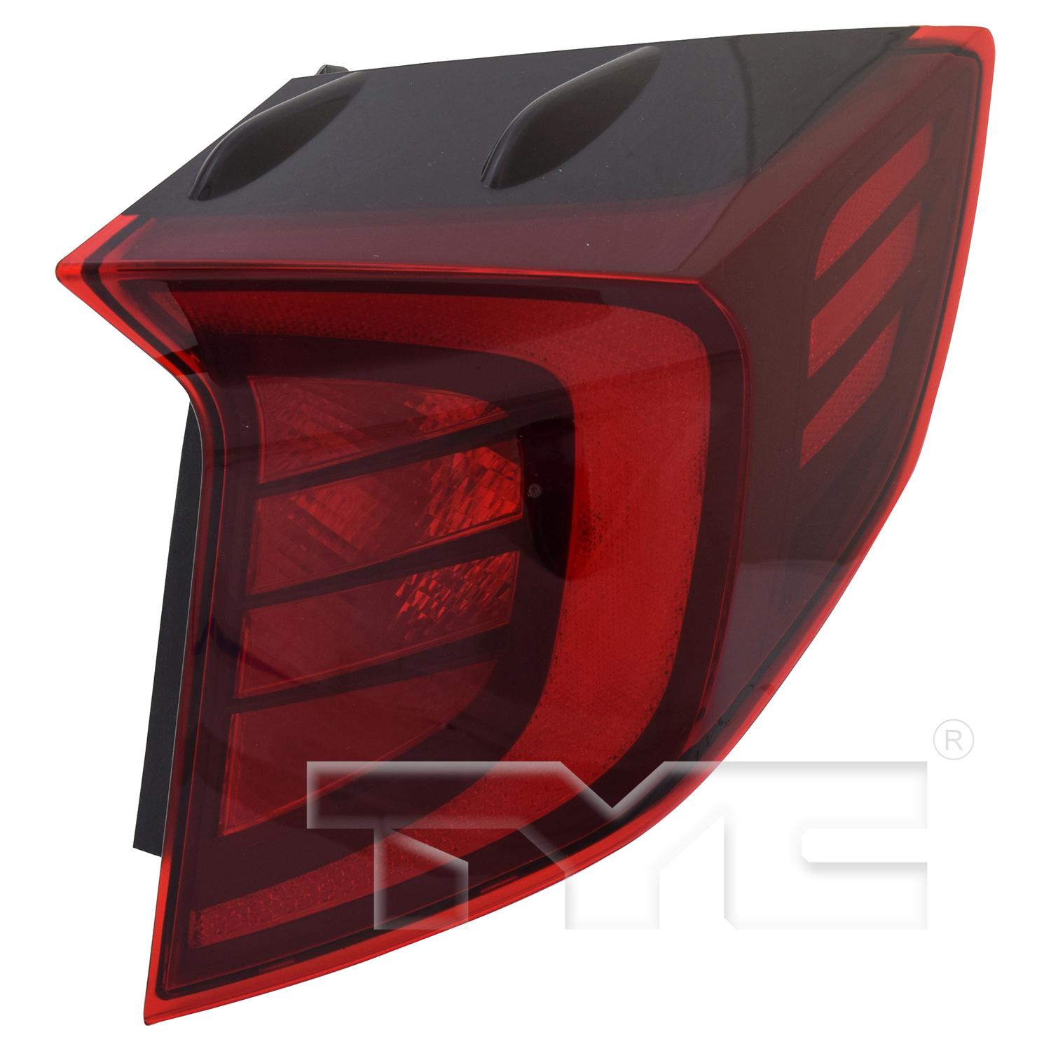 TYC 119197009 Tail Light Assembly product image 1 of 6