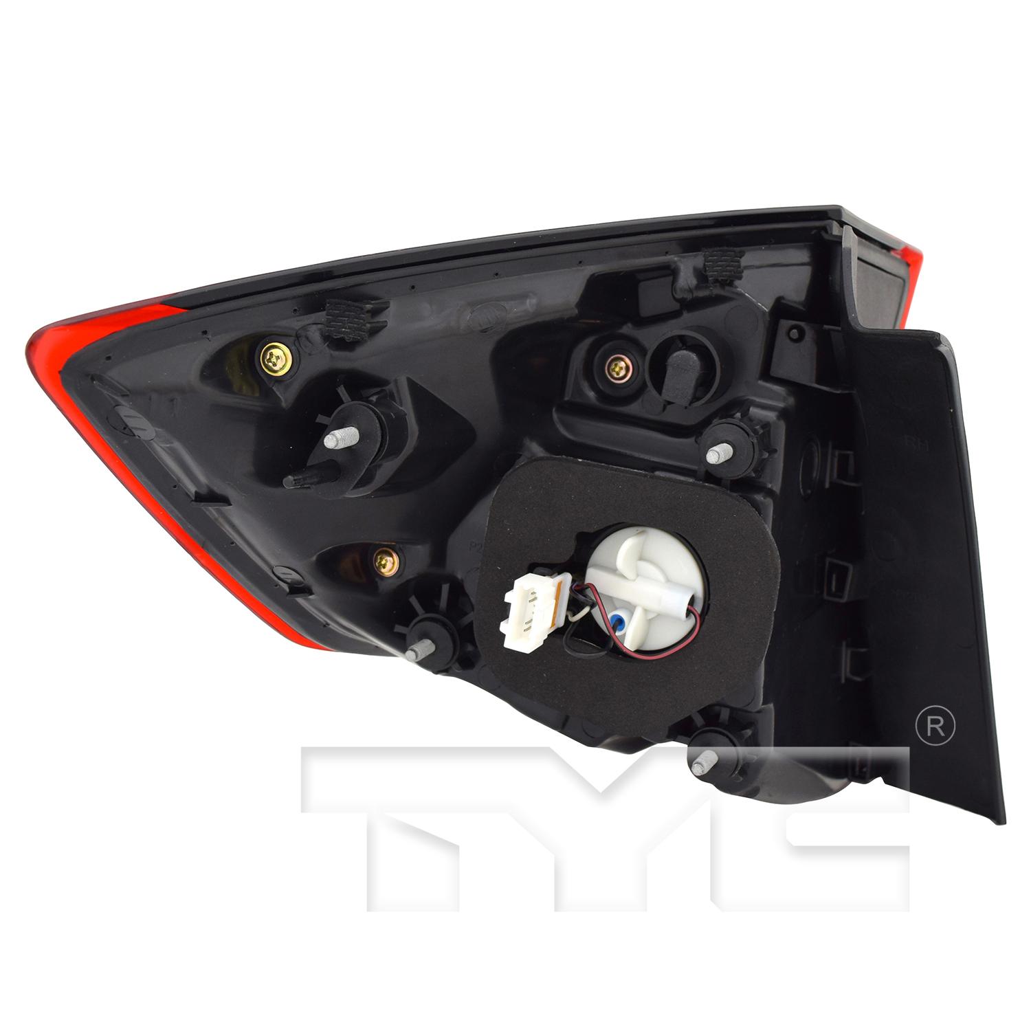 TYC 119197009 Tail Light Assembly product image 2 of 6