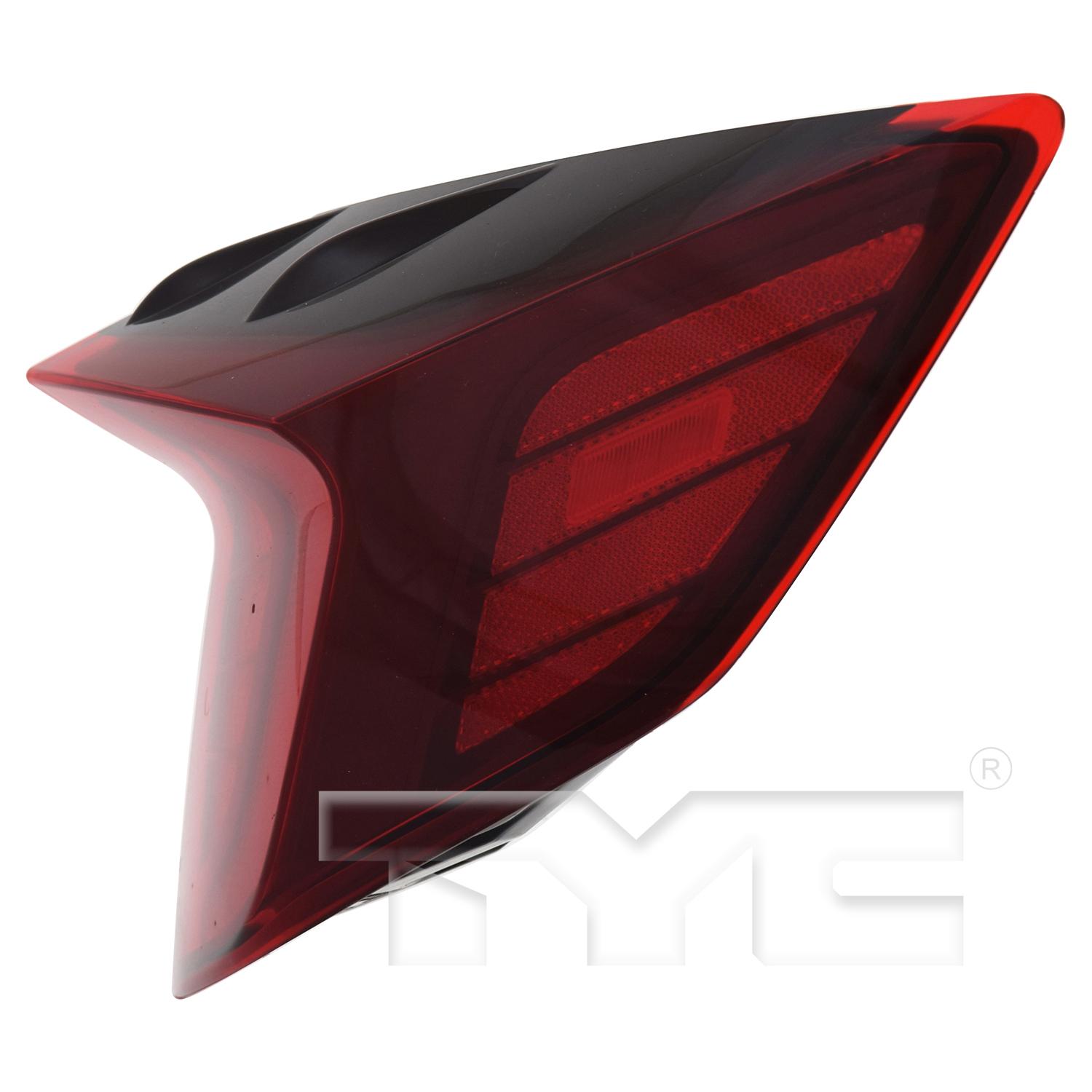 TYC 119197009 Tail Light Assembly product image 4 of 6