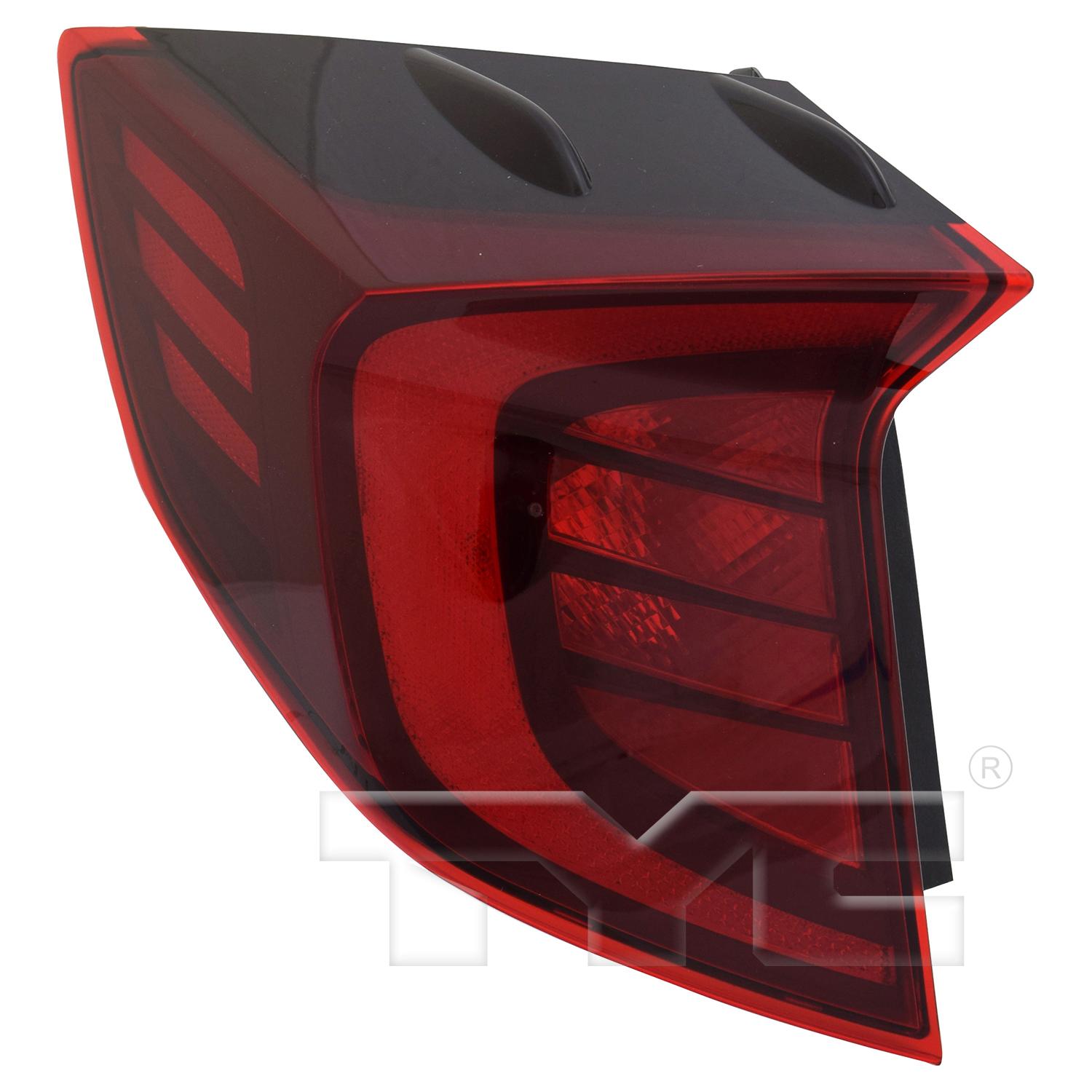 TYC 11919800 Tail Light Assembly product image 1 of 6