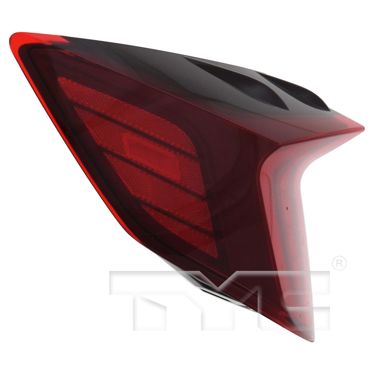 TYC 119198009 Tail Light Assembly product image 4 of 6
