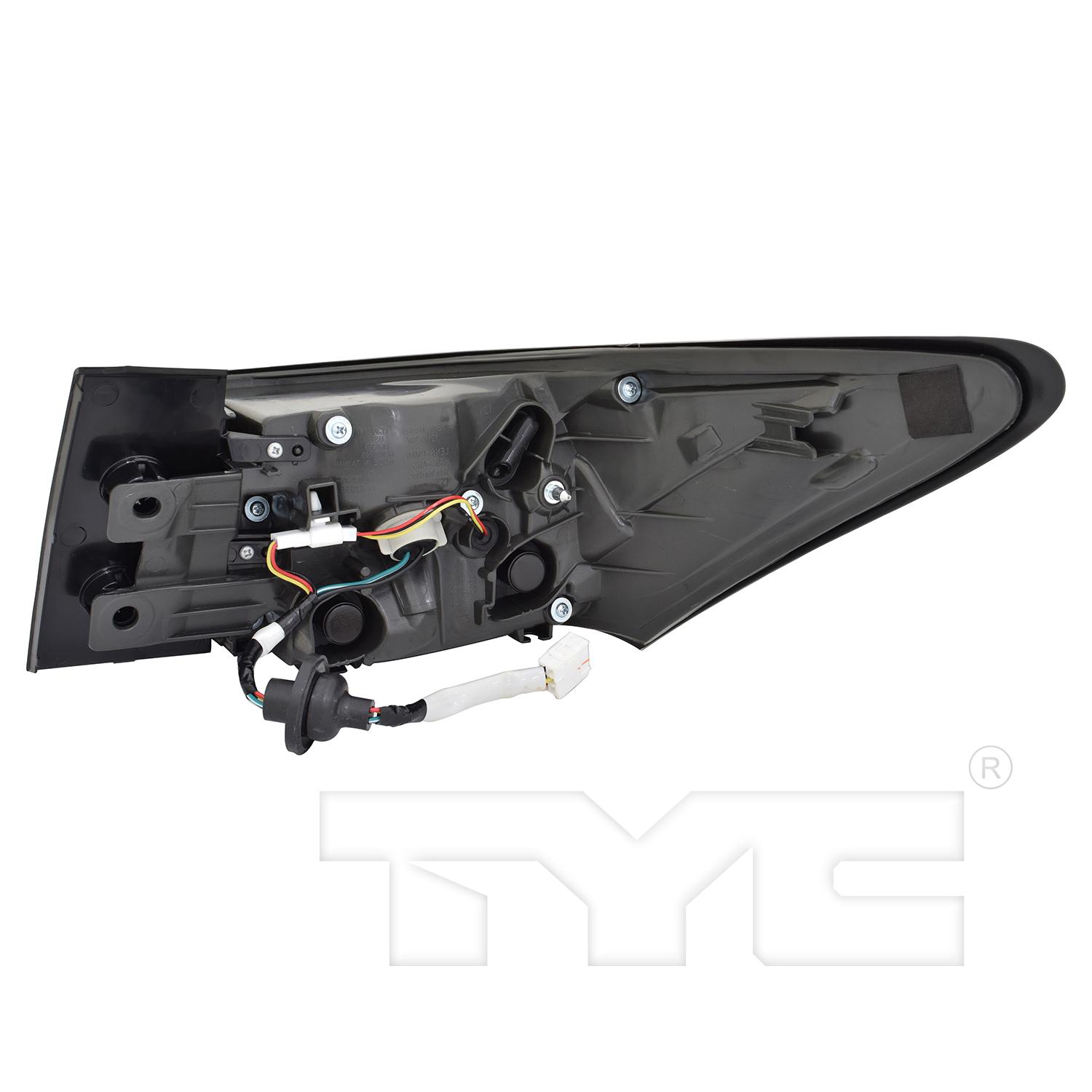 TYC 11923200 Tail Light Assembly product image 2 of 6