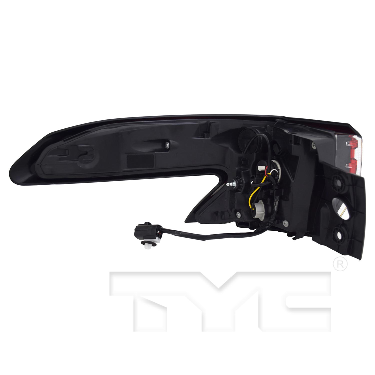 TYC 11924100 Tail Light Assembly product image 2 of 6