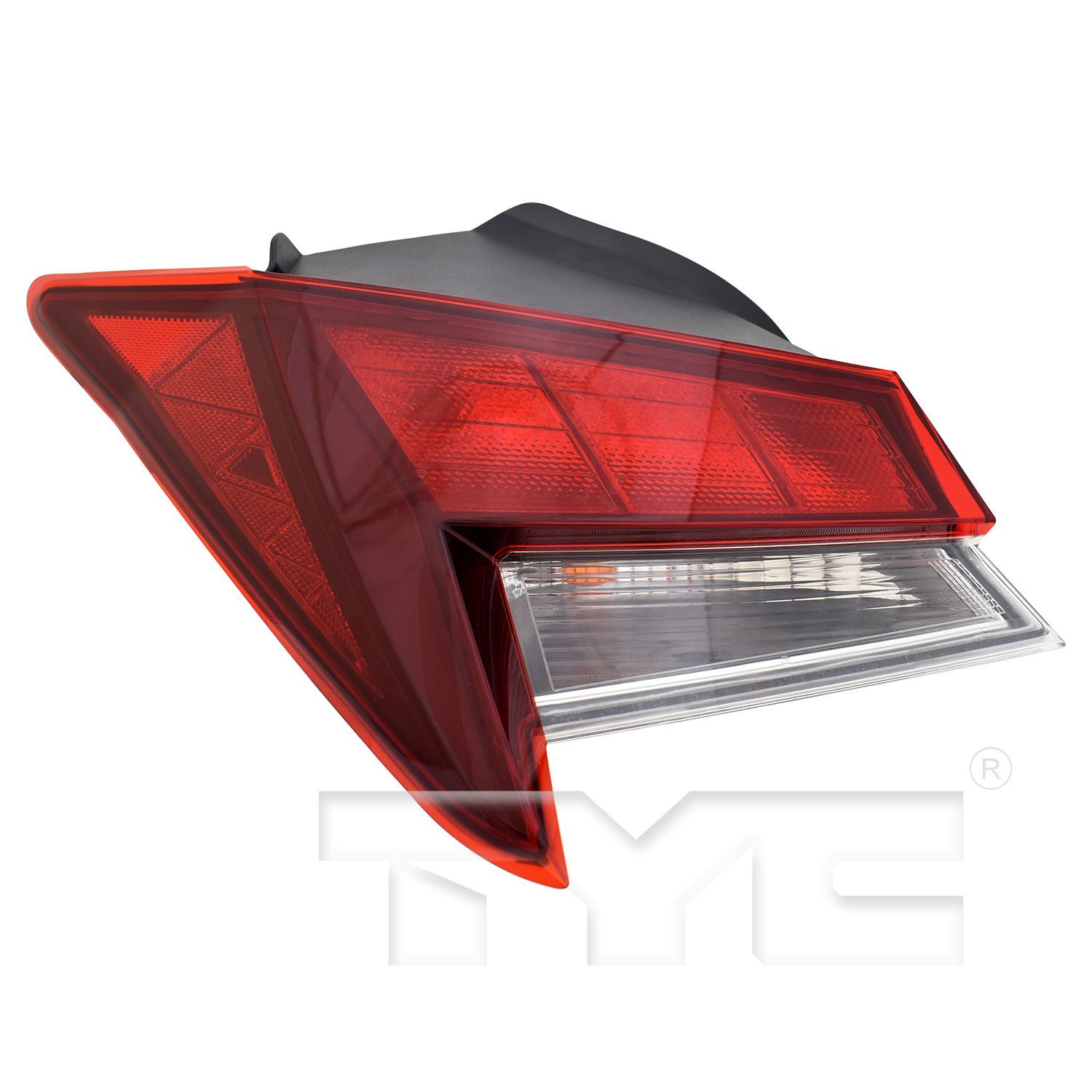 TYC 11924400 Tail Light Assembly product image 1 of 6