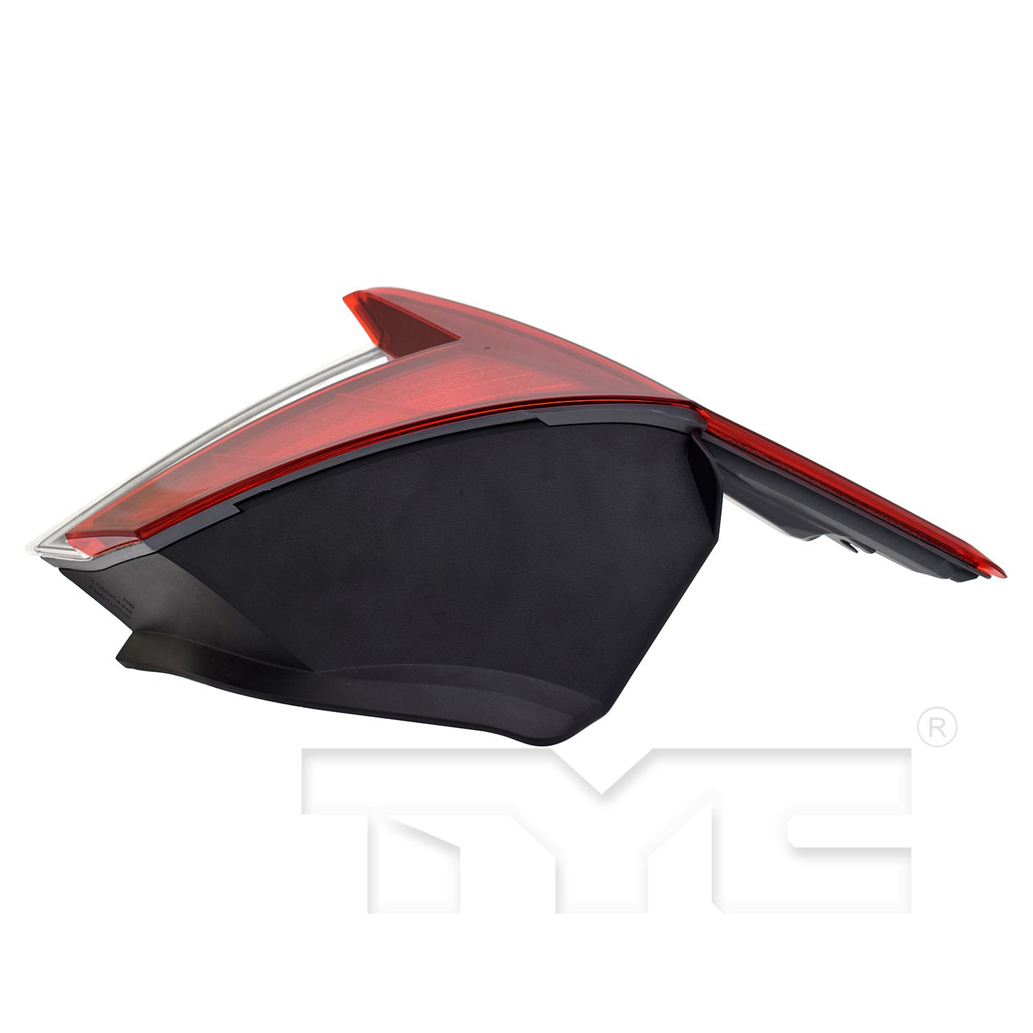 TYC 11924400 Tail Light Assembly product image 5 of 6