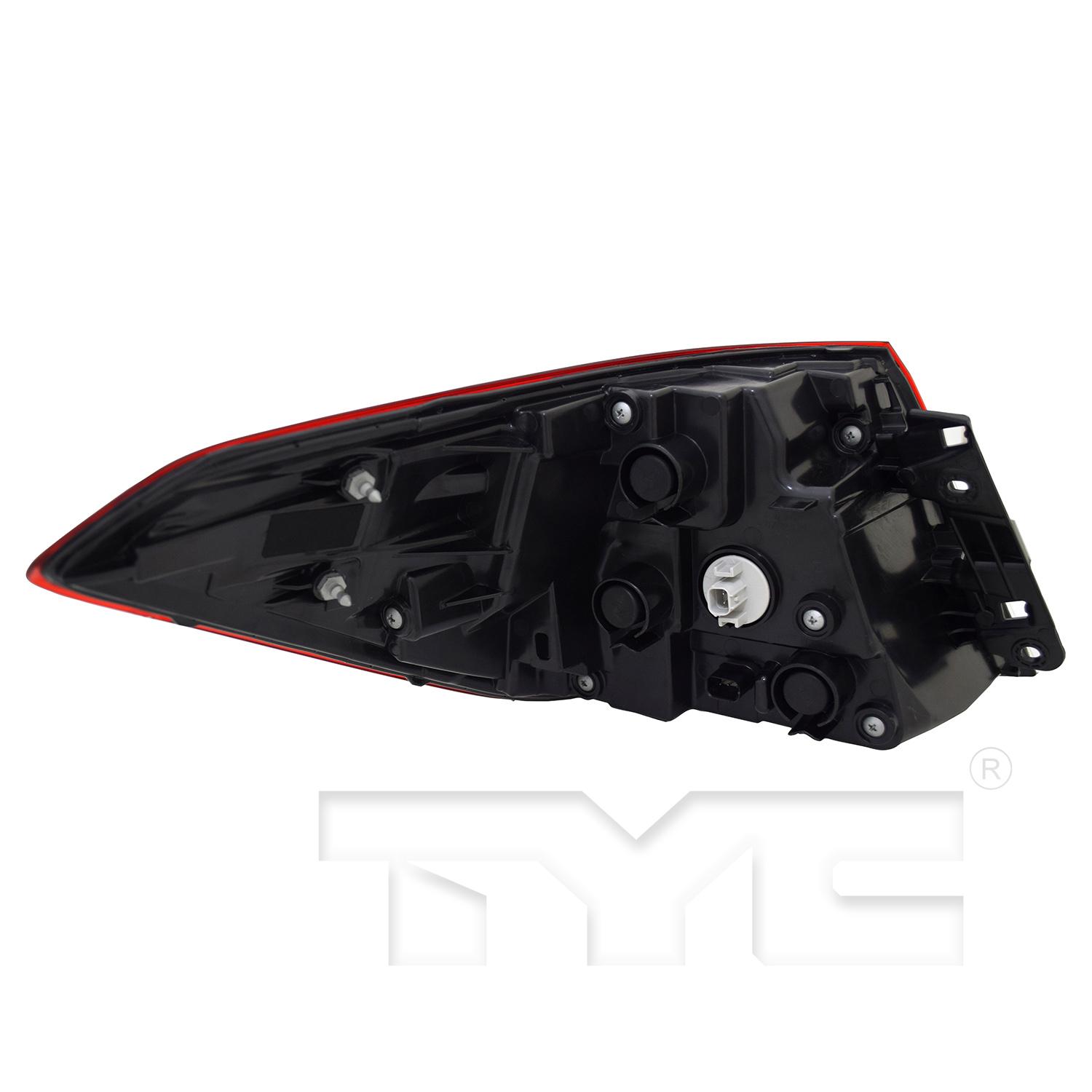 TYC 11929100 Tail Light Assembly product image 2 of 6