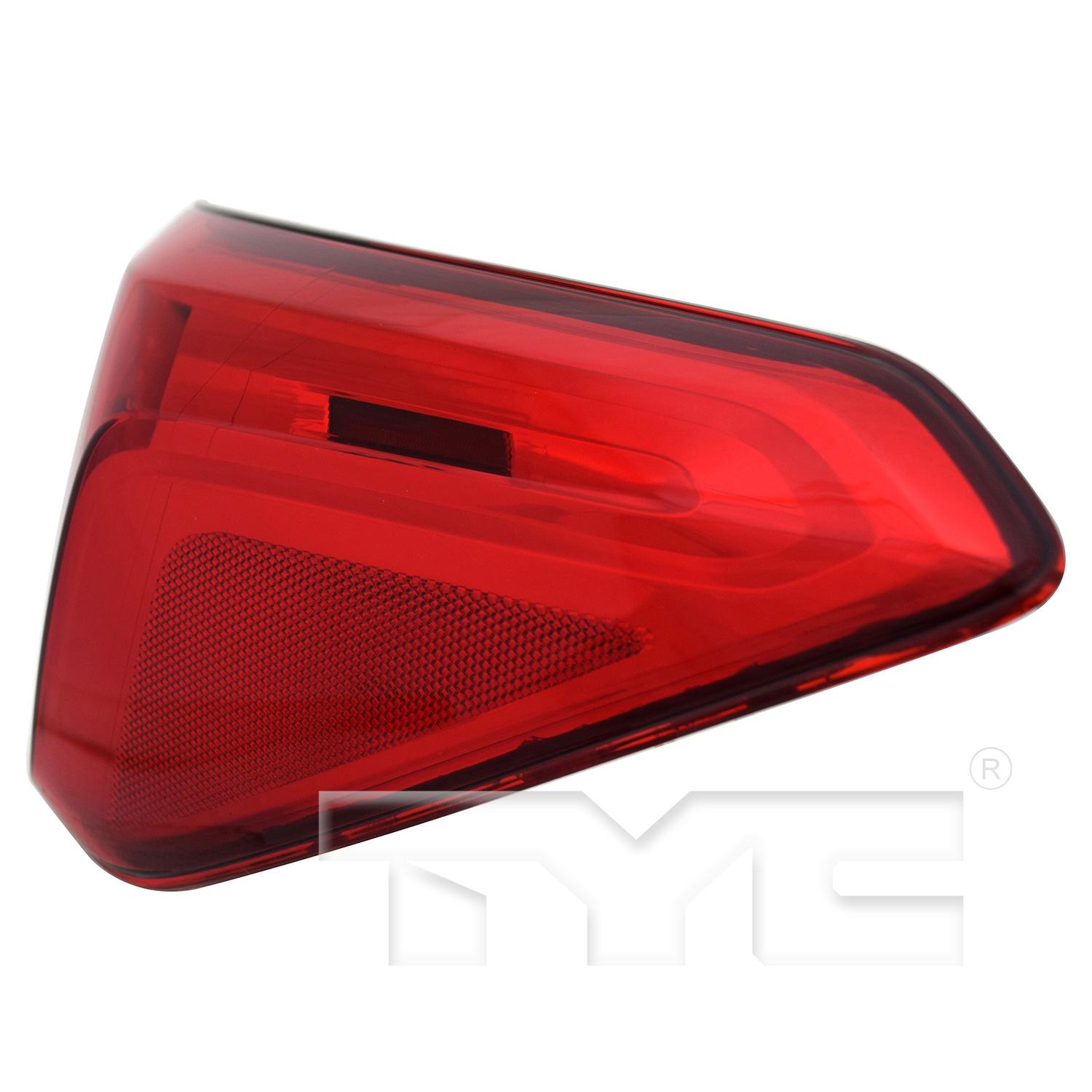 TYC 11929100 Tail Light Assembly product image 4 of 6