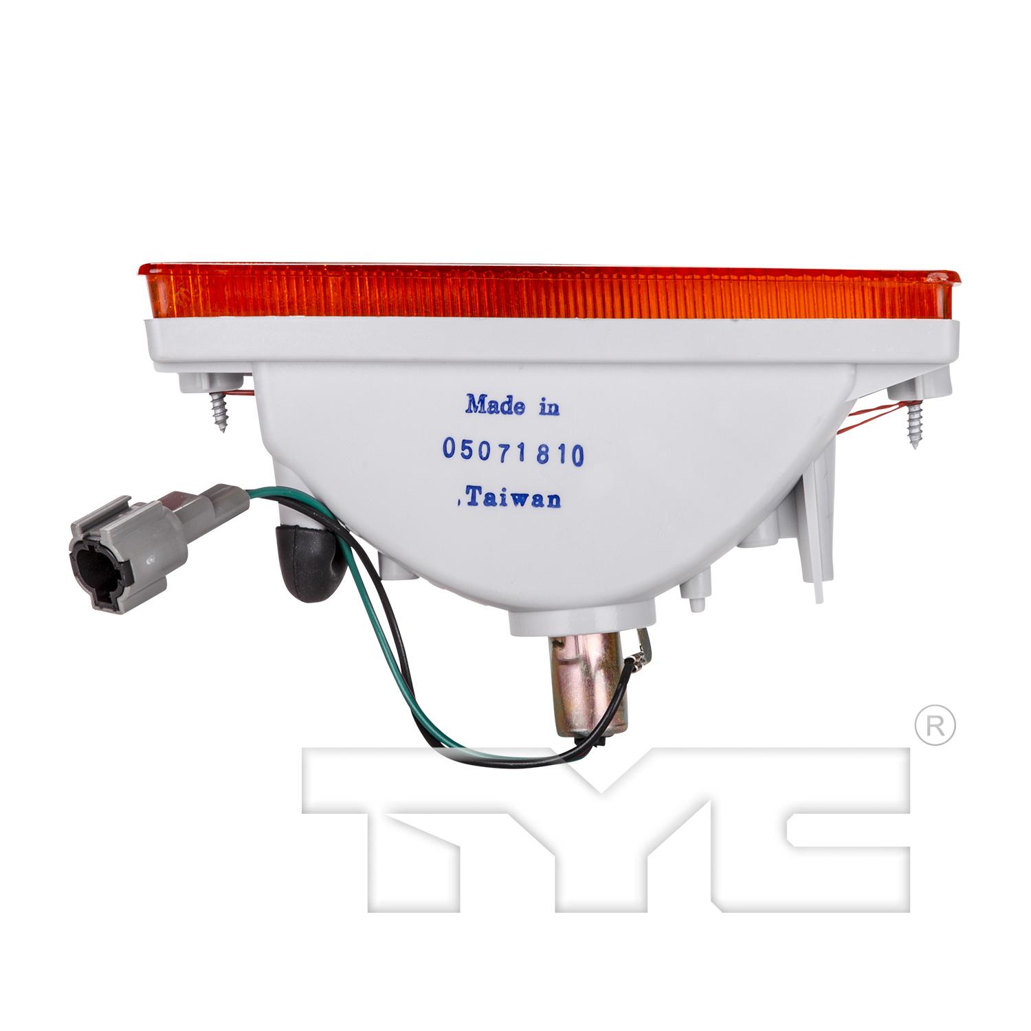 TYC 12122952 Turn Signal / Parking Light Assembly product image 5 of 6