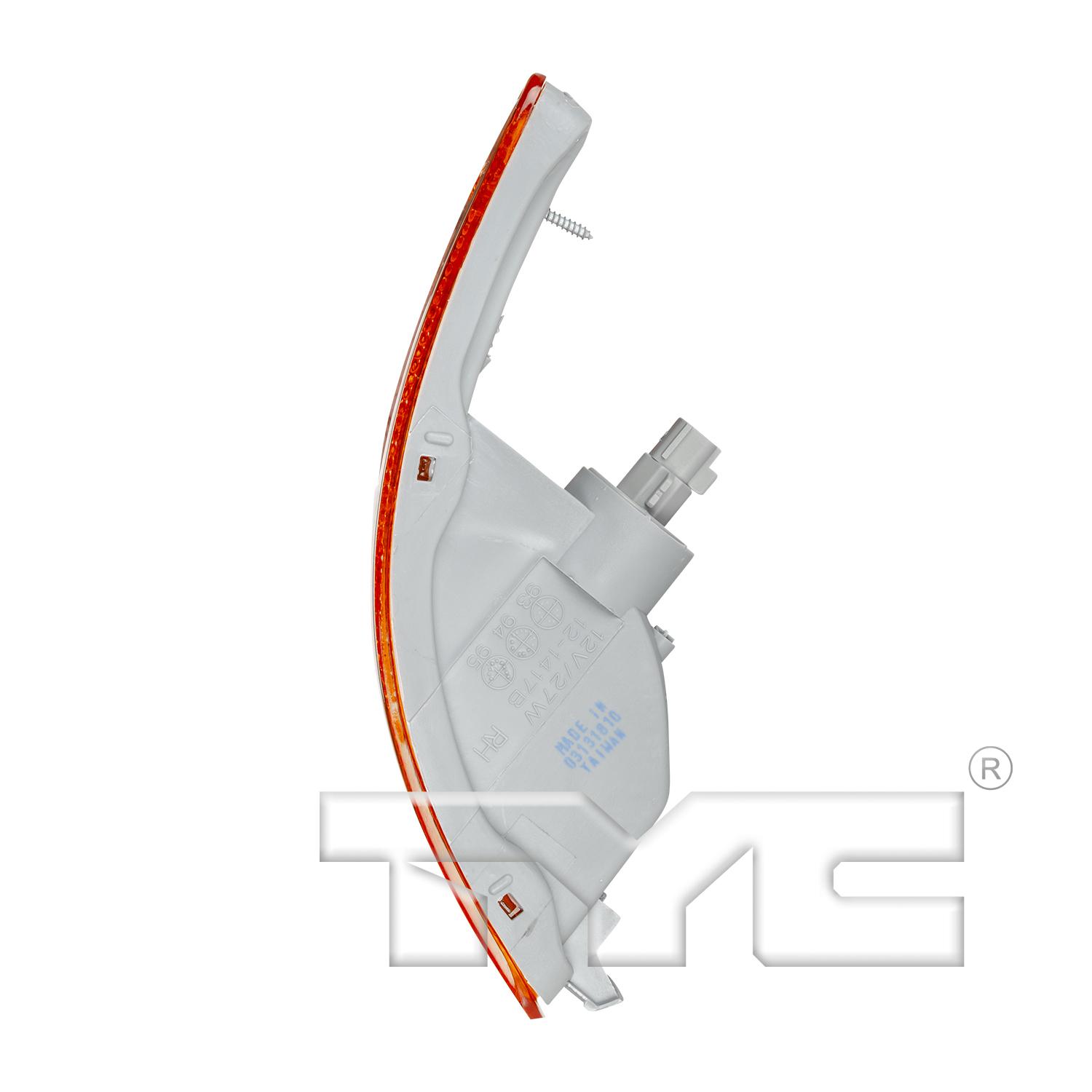 TYC 12141700 Turn Signal Light Assembly product image 5 of 6