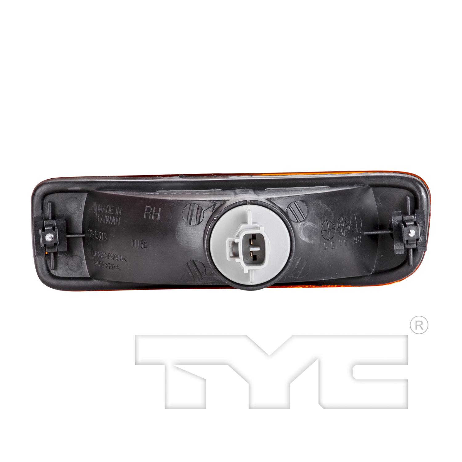 TYC 12155100 Turn Signal Light Assembly product image 2 of 6
