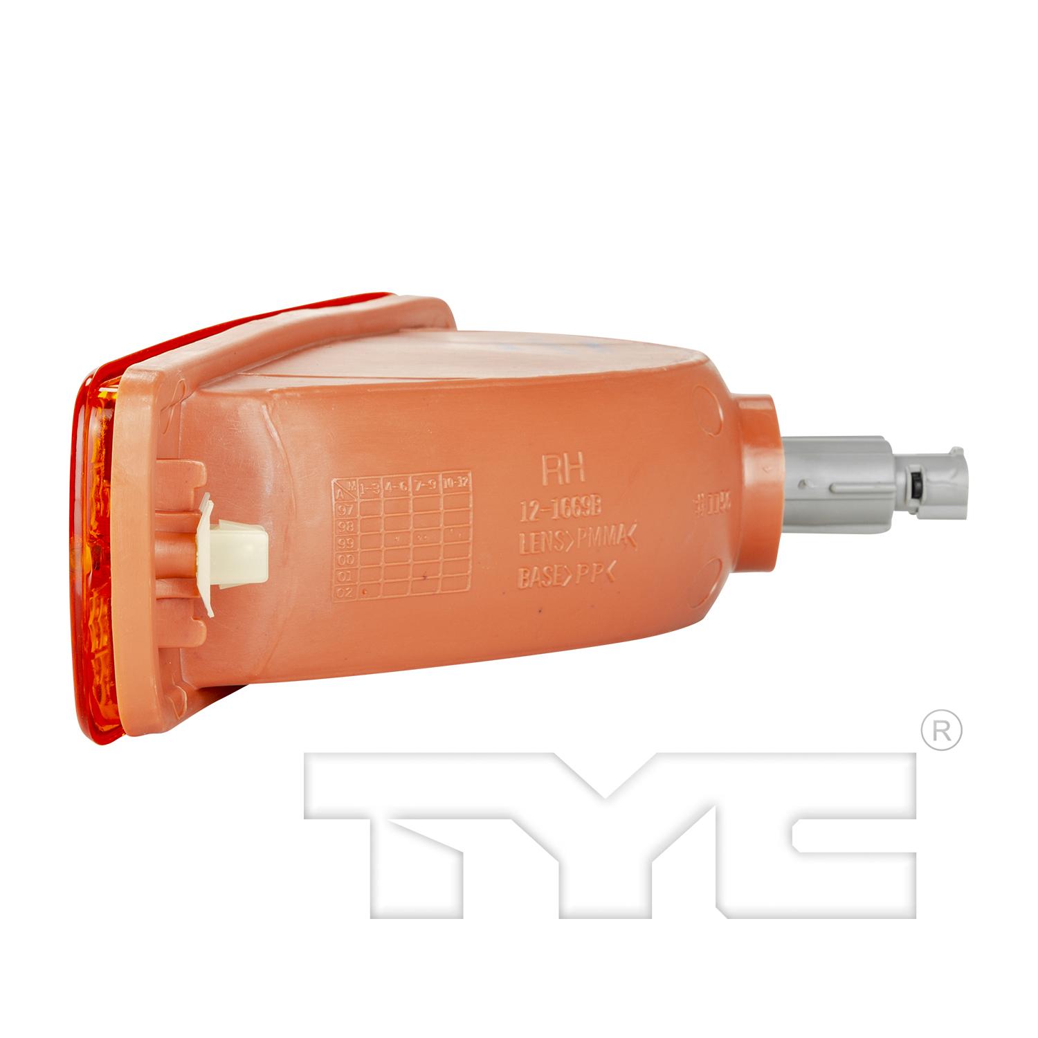 TYC 12166900 Turn Signal Light Assembly product image 4 of 6