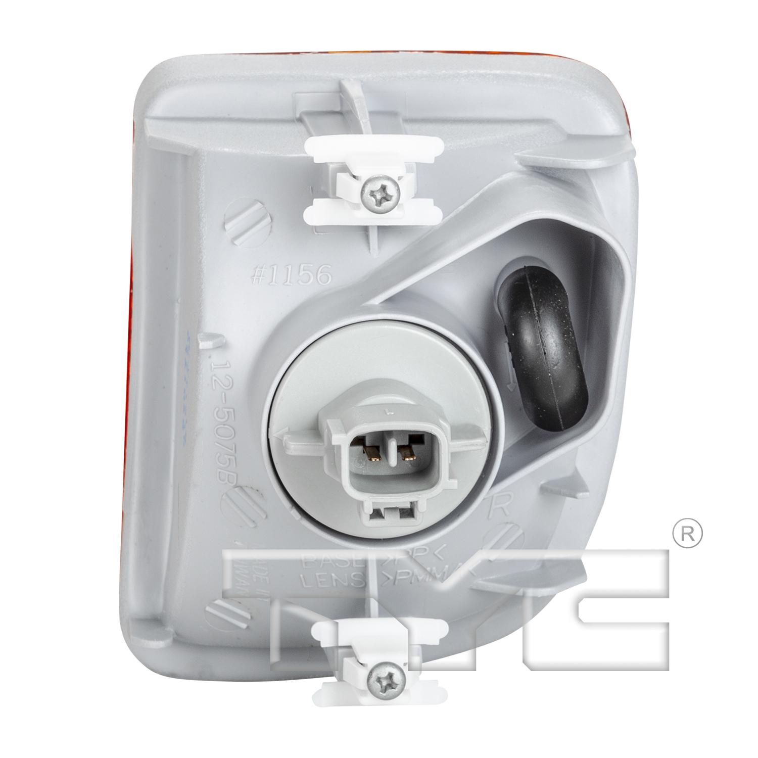 TYC 12507500 Turn Signal Light Assembly product image 2 of 6