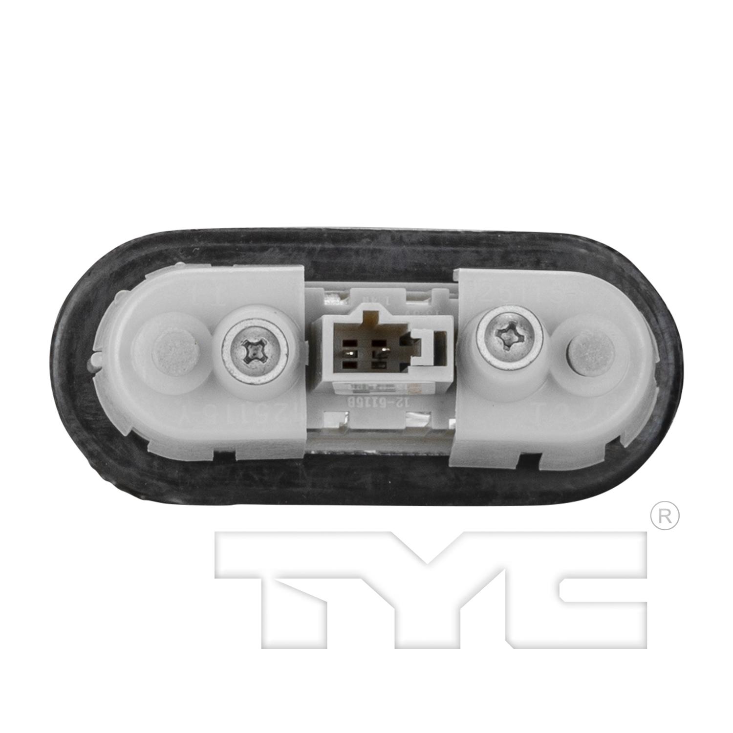 TYC 12511500 Side Repeater Lamp Assembly product image 2 of 6