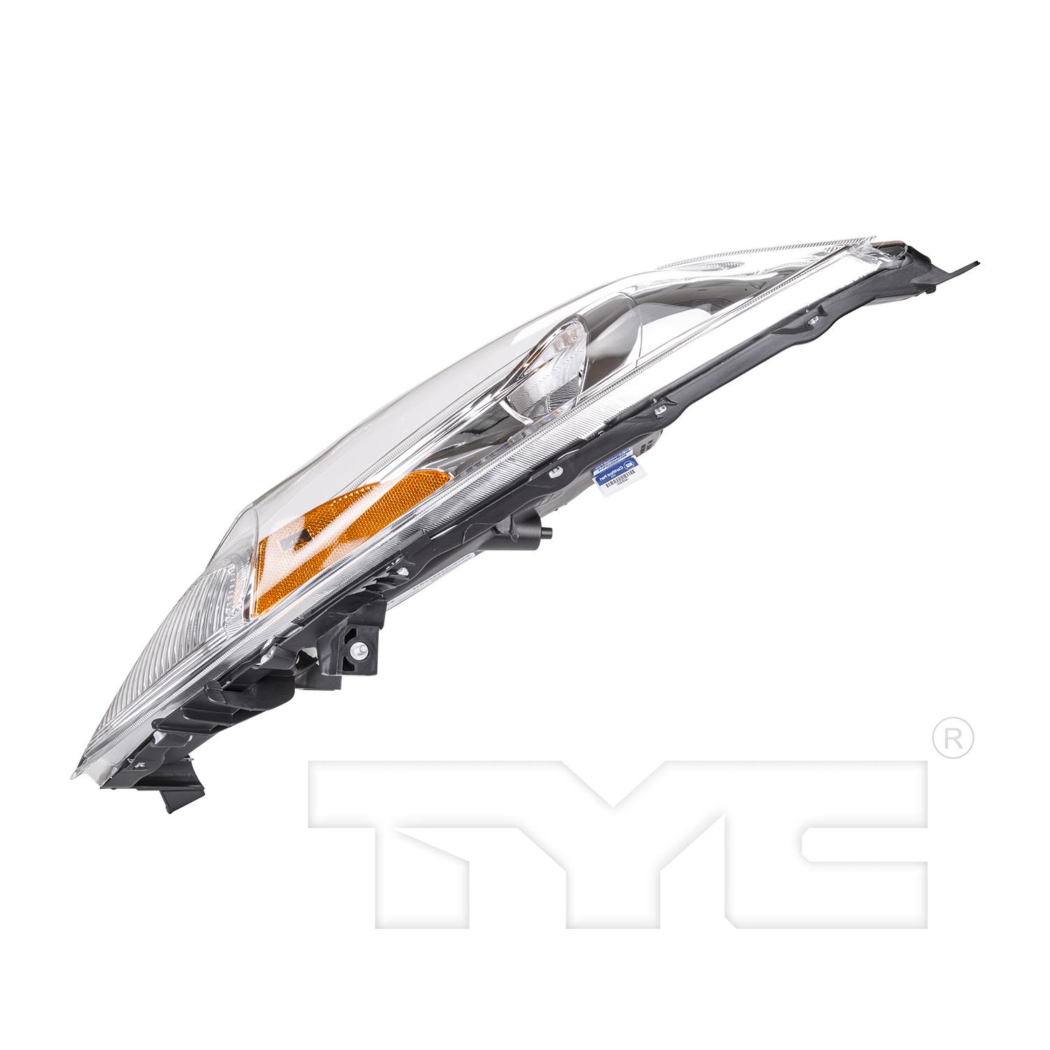 TYC 125278009 Turn Signal Light Assembly product image 3 of 6