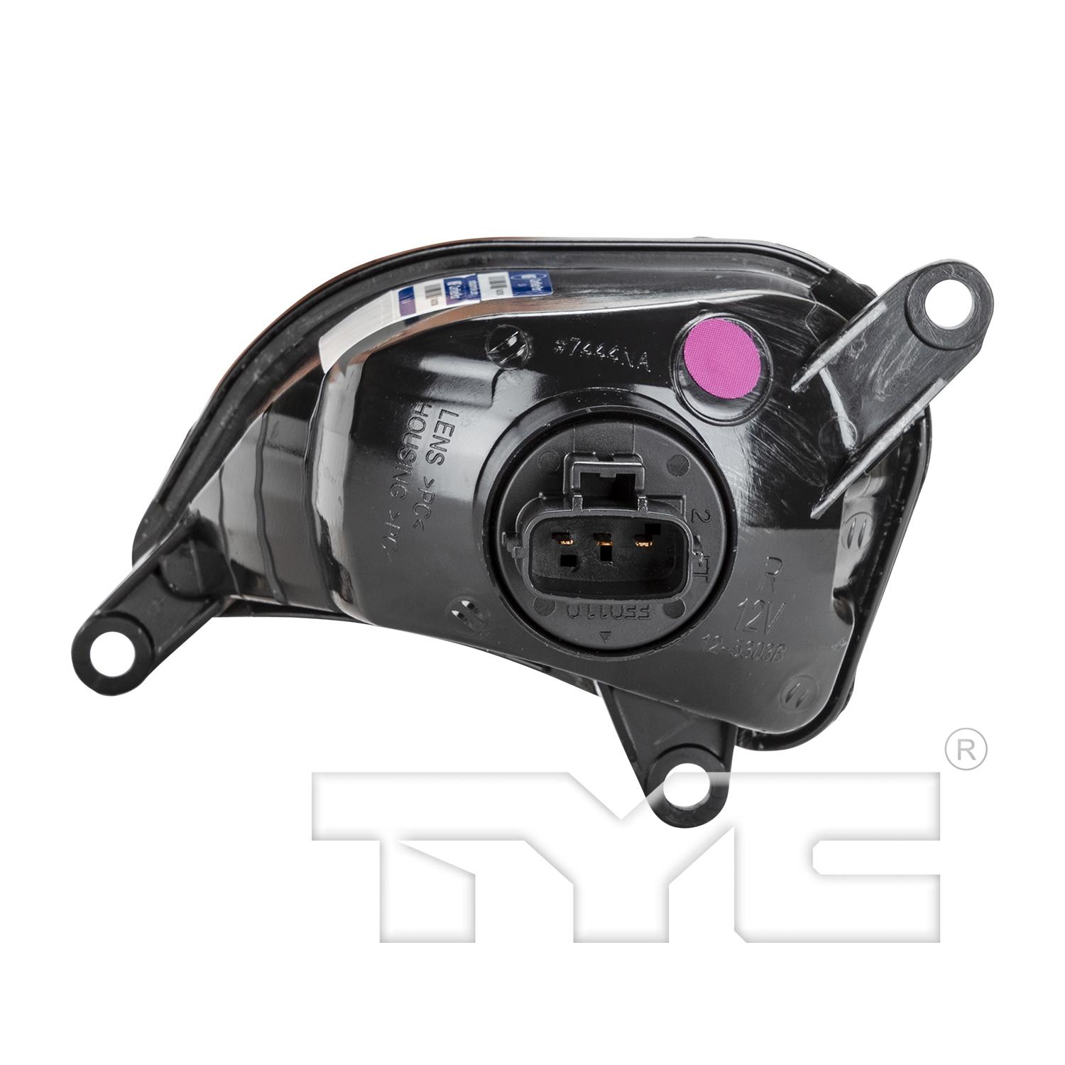 TYC 125303009 Turn Signal Light Assembly product image 2 of 6