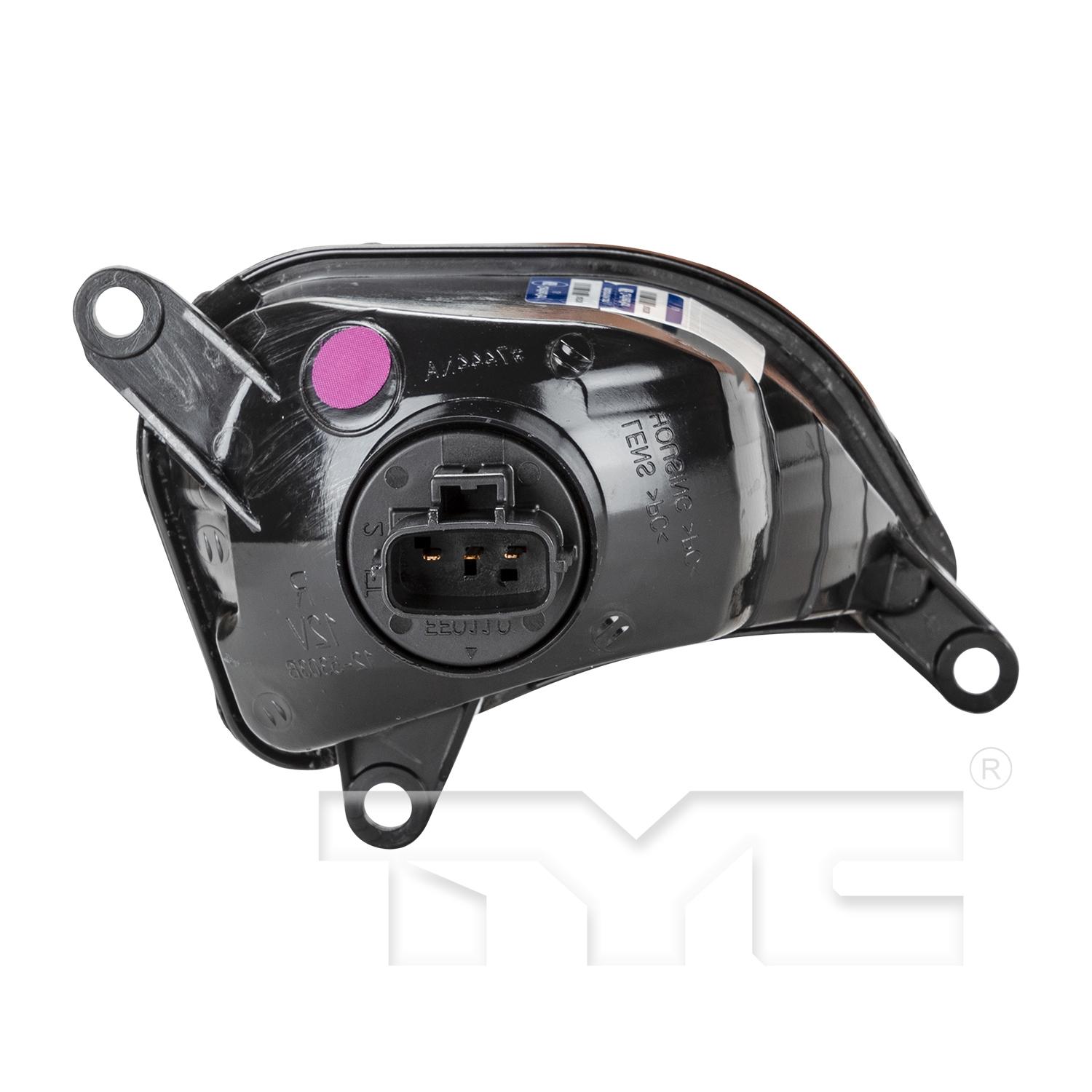 TYC 12530400 Turn Signal Light Assembly product image 2 of 6