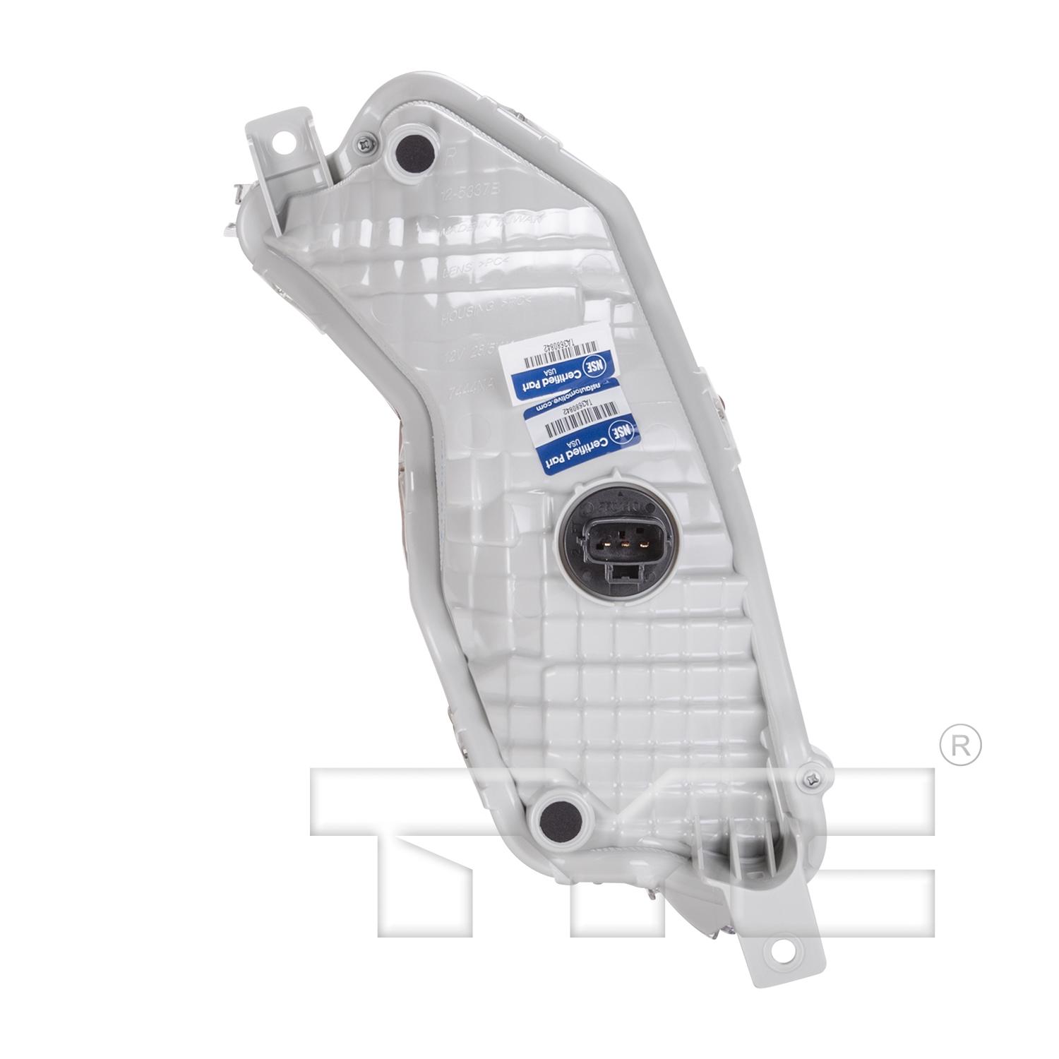 TYC 125337009 Turn Signal Light Assembly product image 2 of 6
