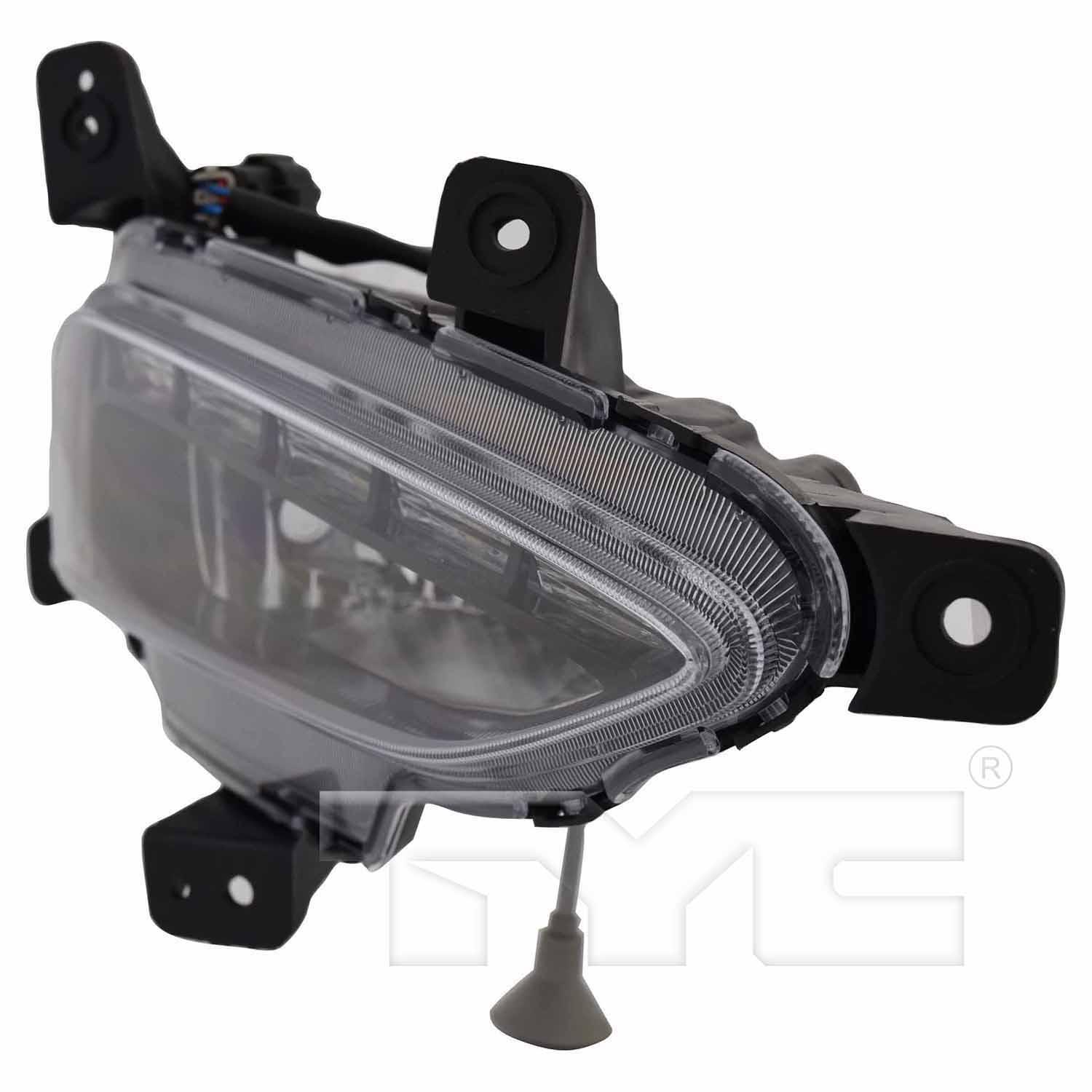 TYC 12536700 Fog Light Assembly product image 4 of 6