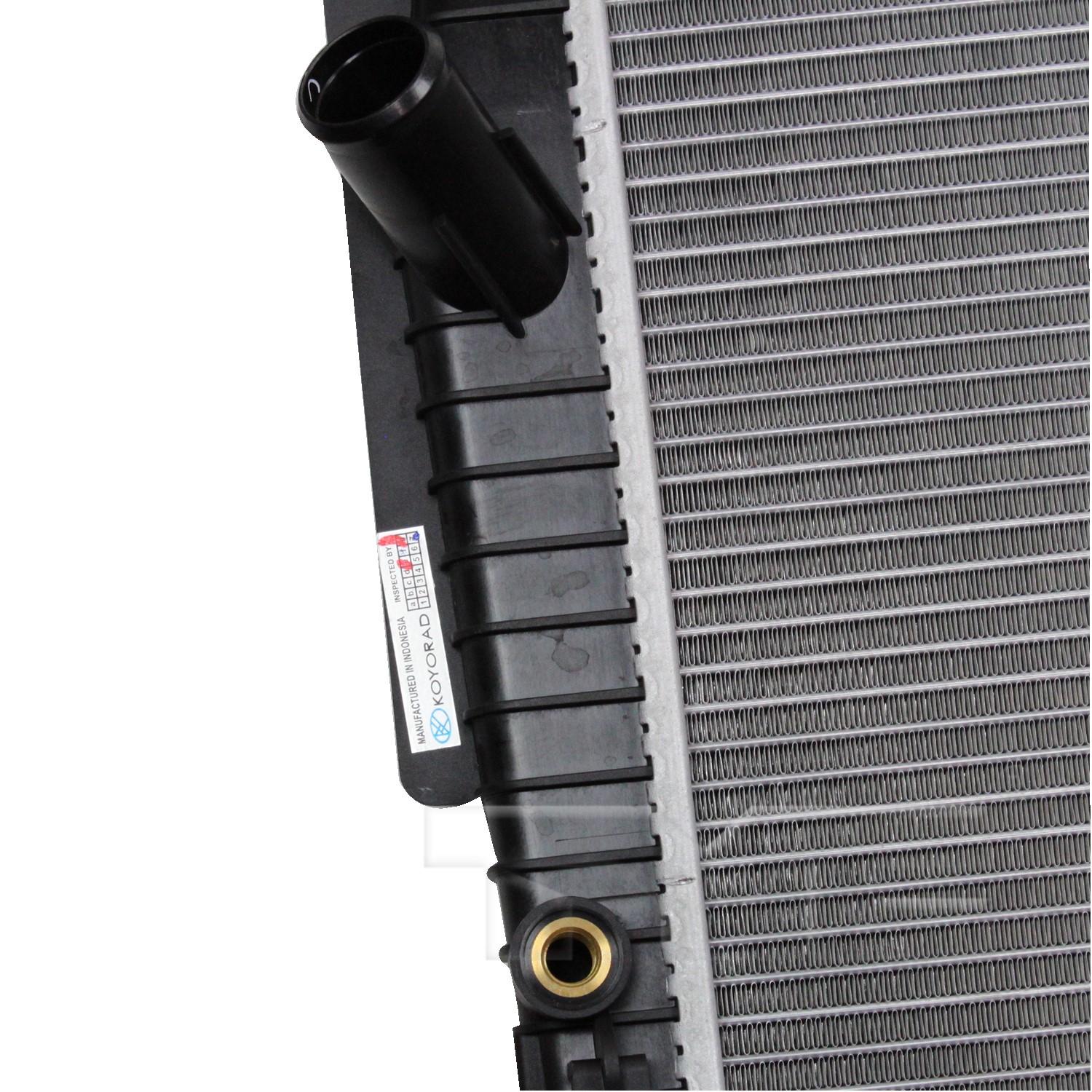 TYC 13100 Radiator product image 3 of 4