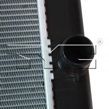 TYC 13137 Radiator product image 3 of 4