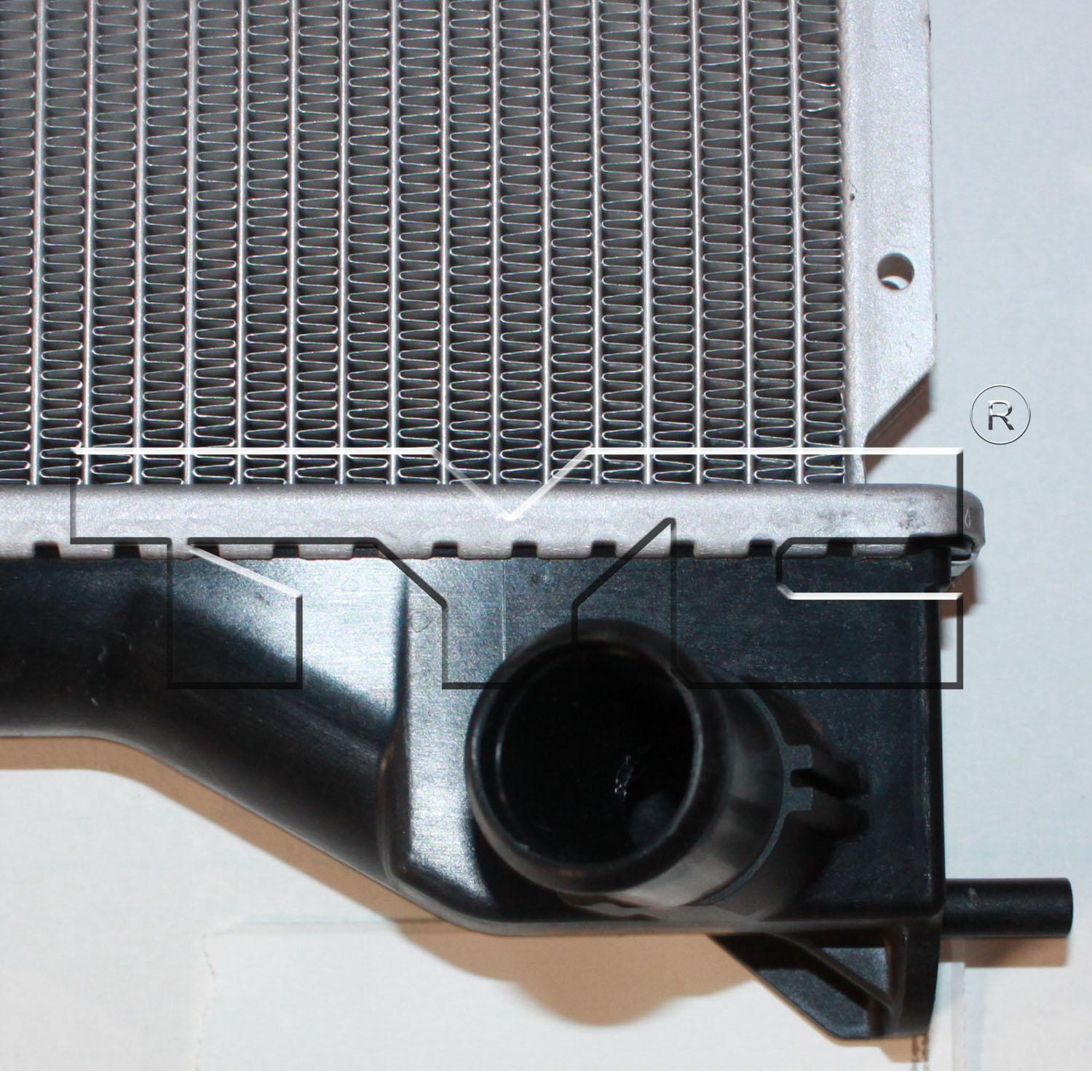 TYC 13268 - Radiator Assembly TYC 13268 Radiator product image 4 of 4