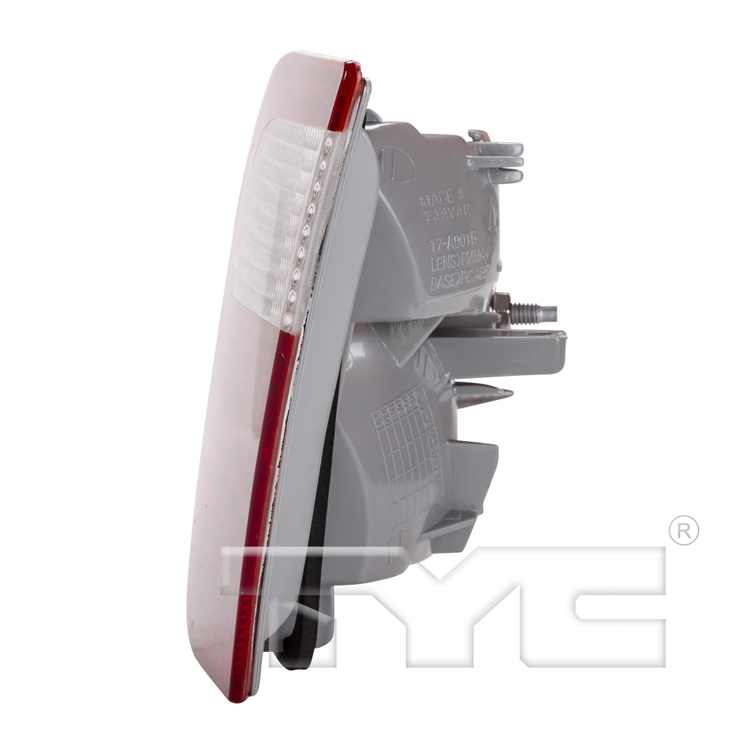 TYC 17000101 Tail Light Assembly product image 3 of 6