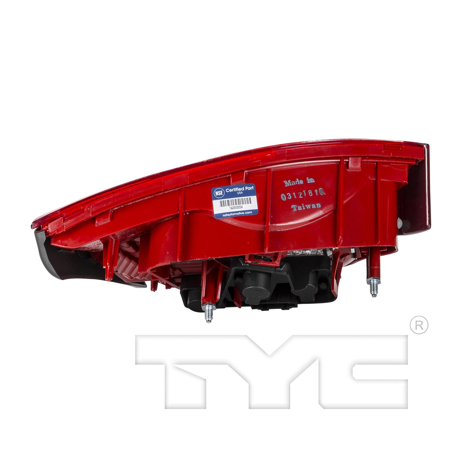 TYC 17032300 Tail Light Assembly product image 5 of 6