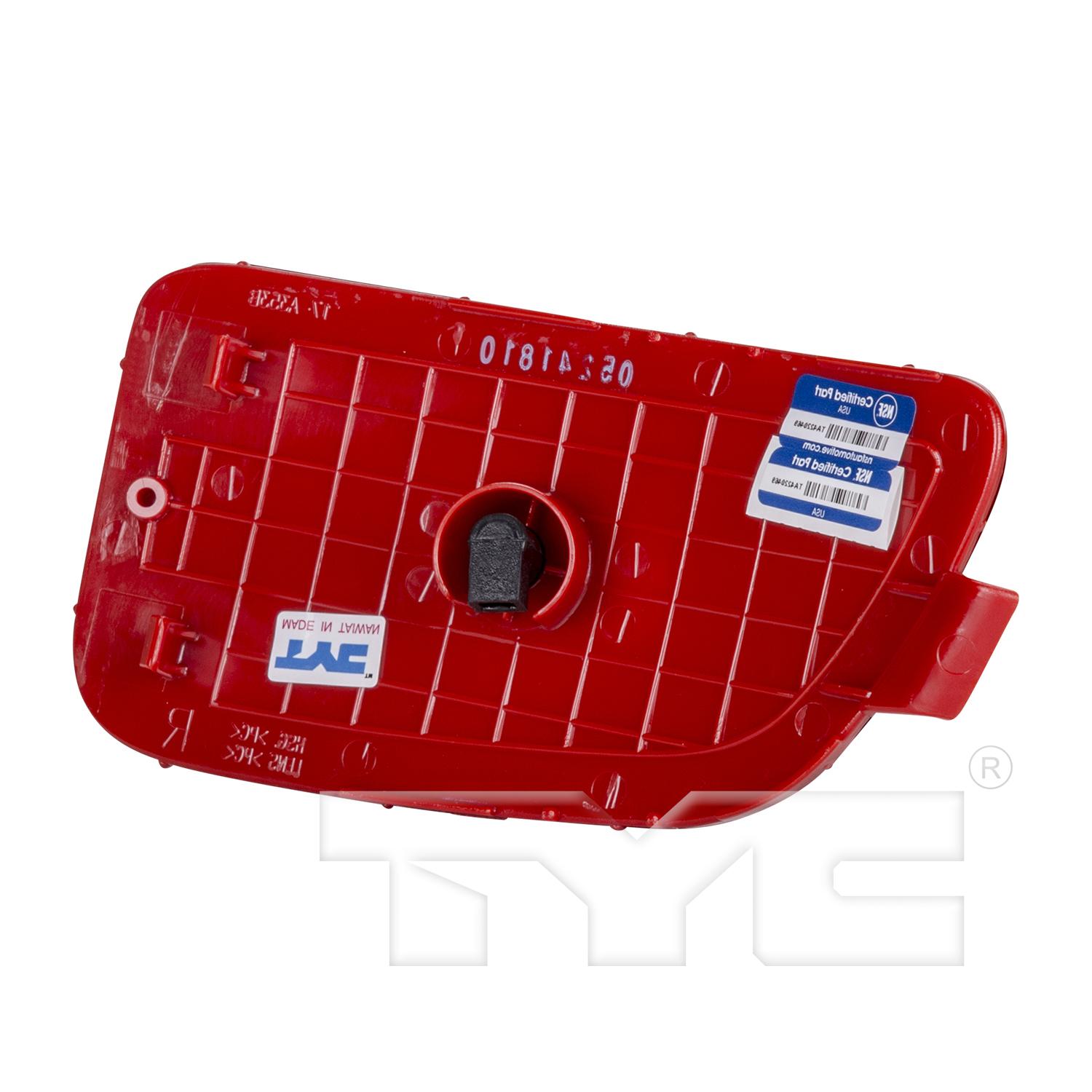 TYC 17035400 Reflector Assembly product image 2 of 6