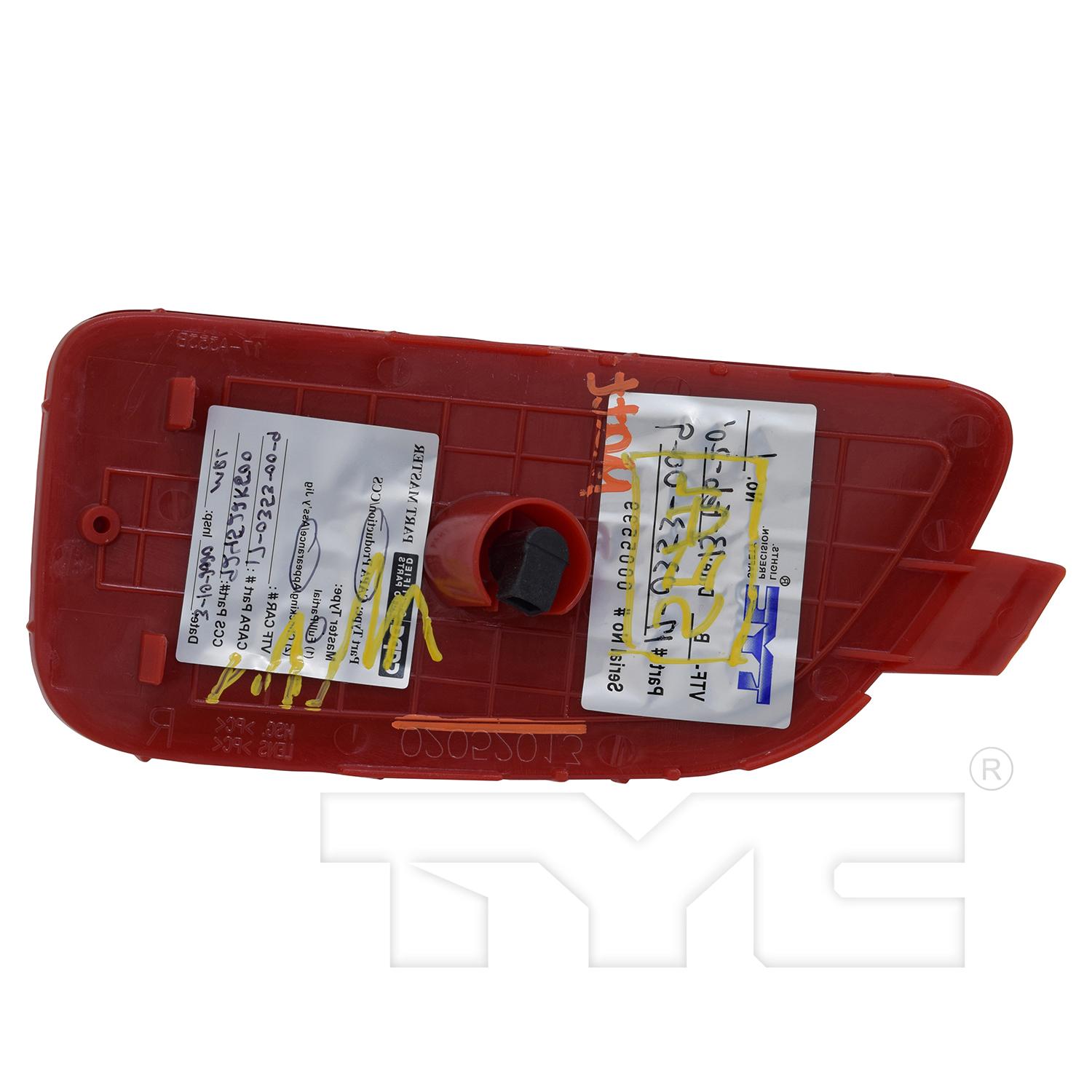 TYC 170354009 Reflector Assembly product image 2 of 6