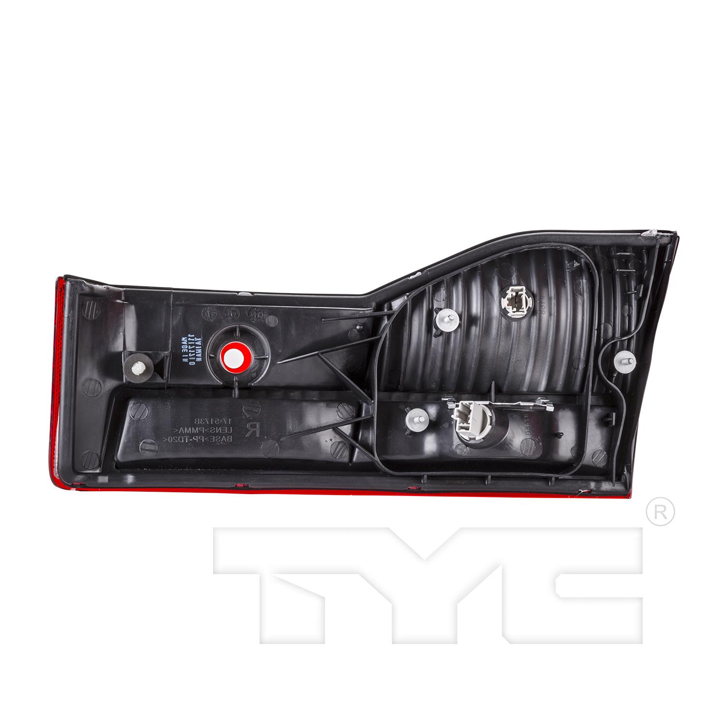 TYC 17517400 Tail Light Assembly product image 2 of 6