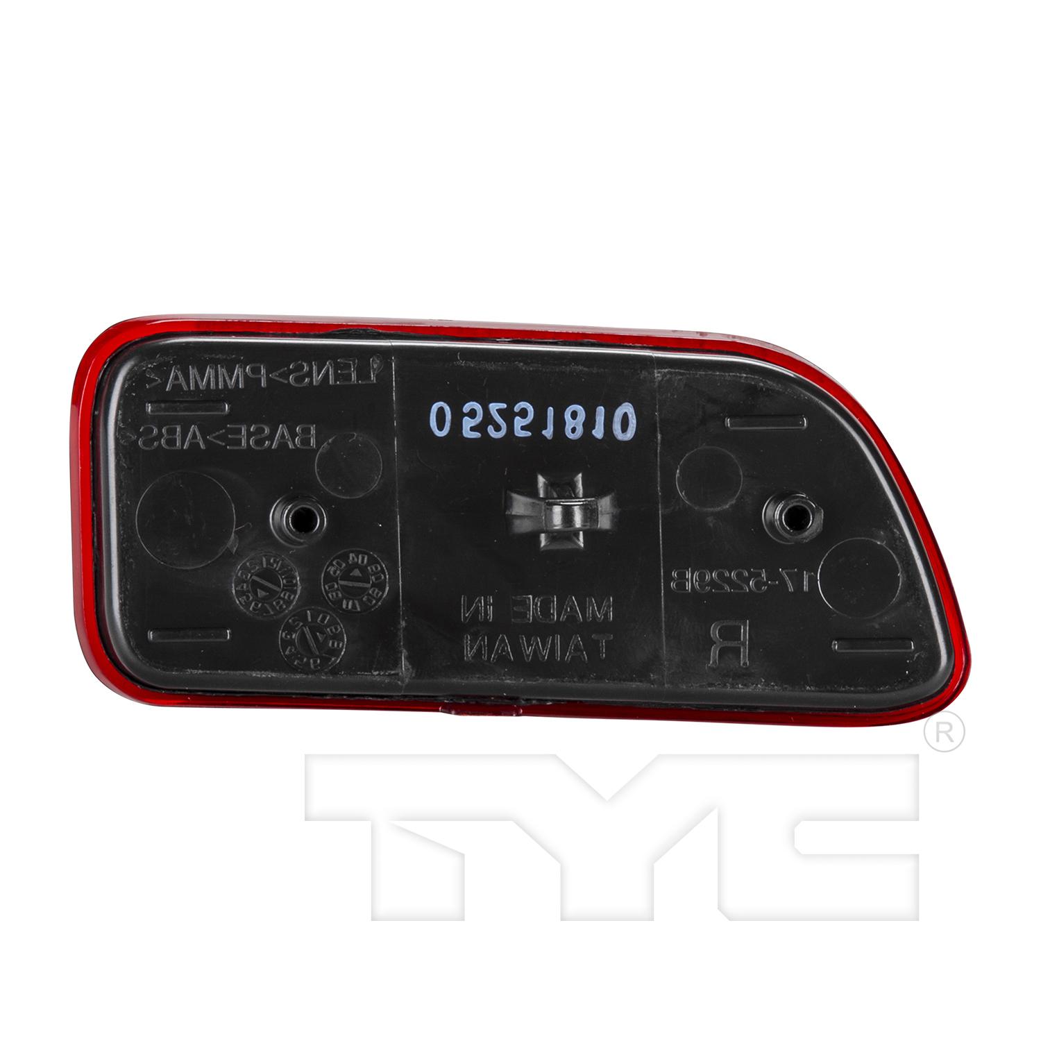 TYC 17523000 - Reflector Assembly TYC 17523000 Reflector Assembly product image 2 of 4