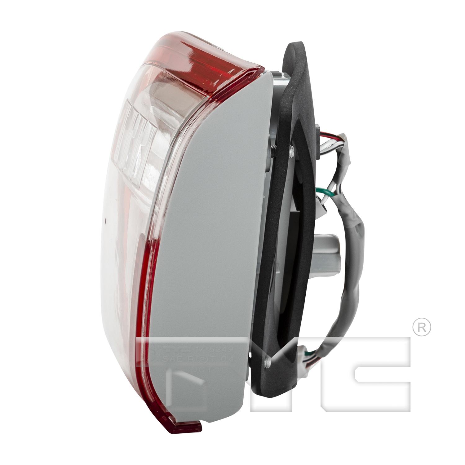 TYC 175249009 Tail Light Assembly product image 3 of 6