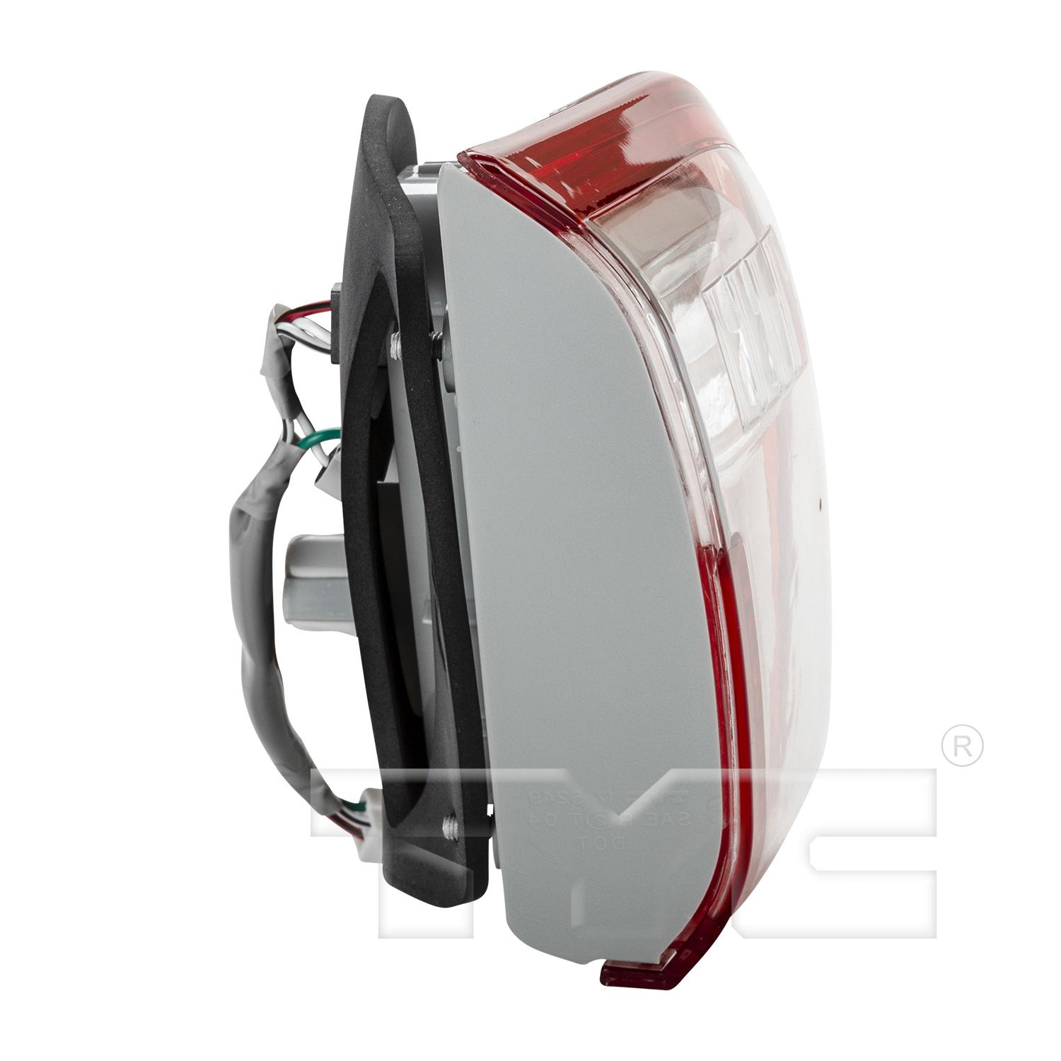 TYC 175250009 Tail Light Assembly product image 3 of 6