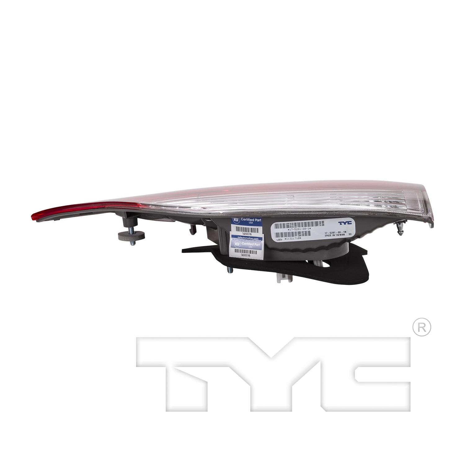 TYC 175281009 Tail Light Assembly product image 6 of 6