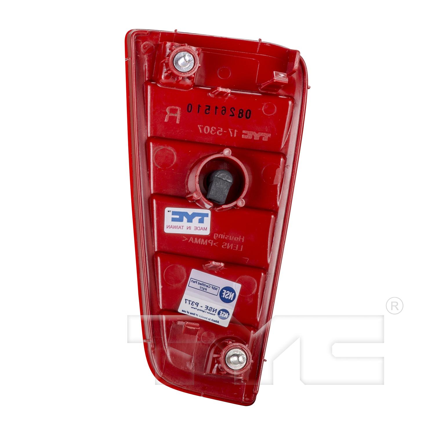 TYC 17530800 Reflector Assembly product image 2 of 6