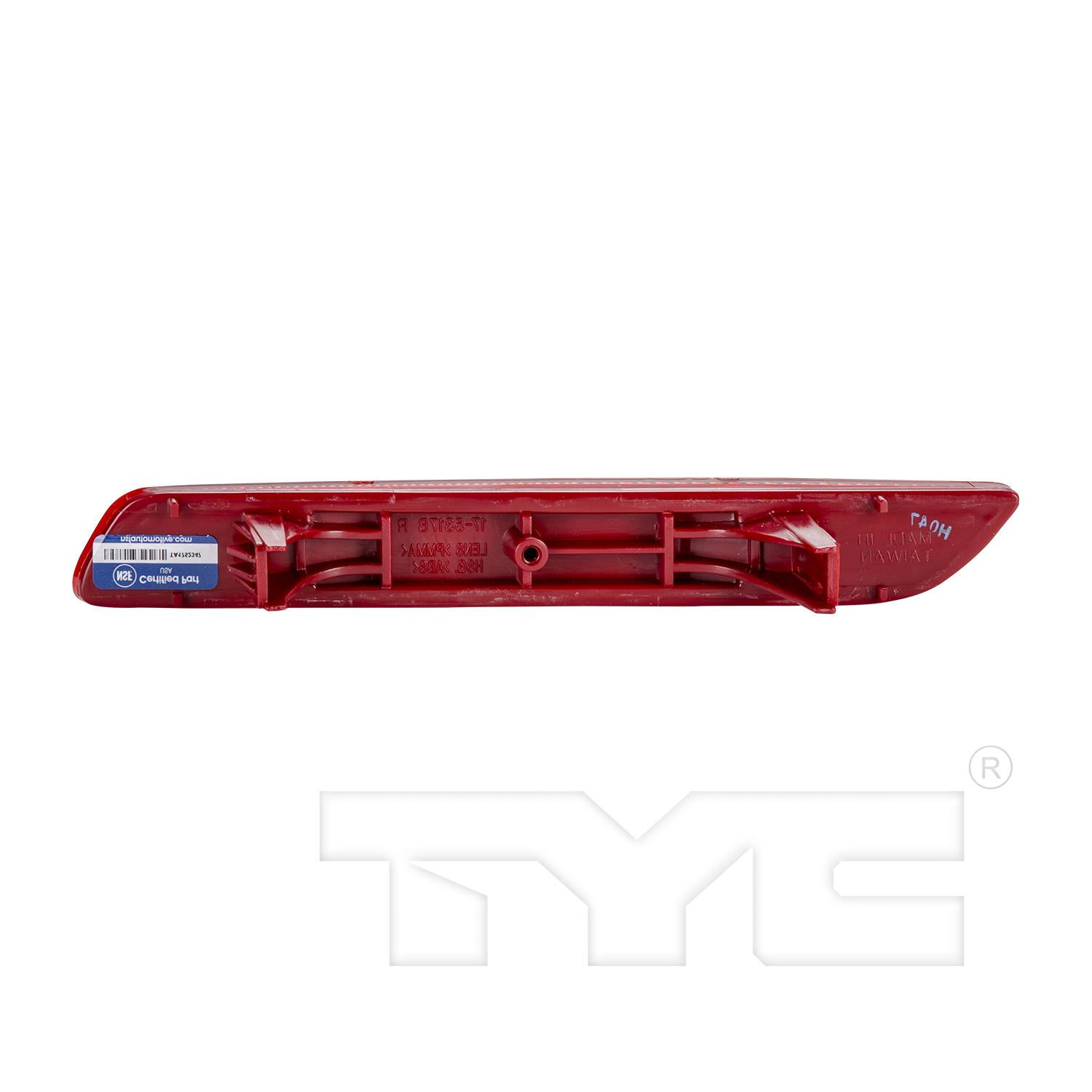 TYC 17531800 Reflector Assembly product image 2 of 8