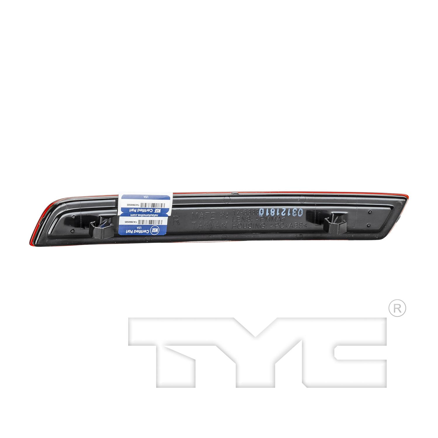 TYC 17533300 Reflector Assembly product image 2 of 8